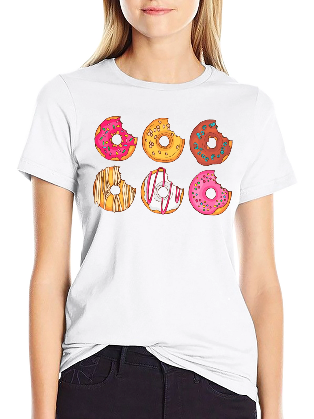 Donut Lover T-Shirt - Sweet Treat Design