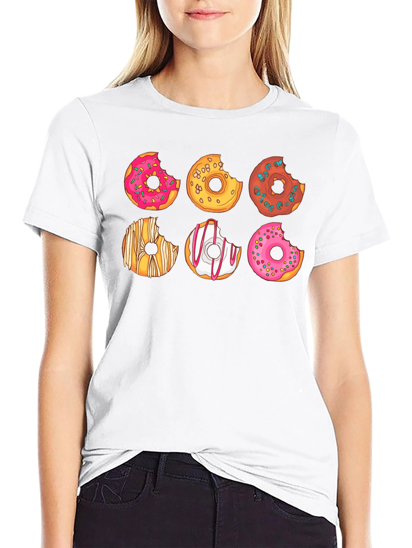 Donut Lover T-Shirt - Sweet Treat Design