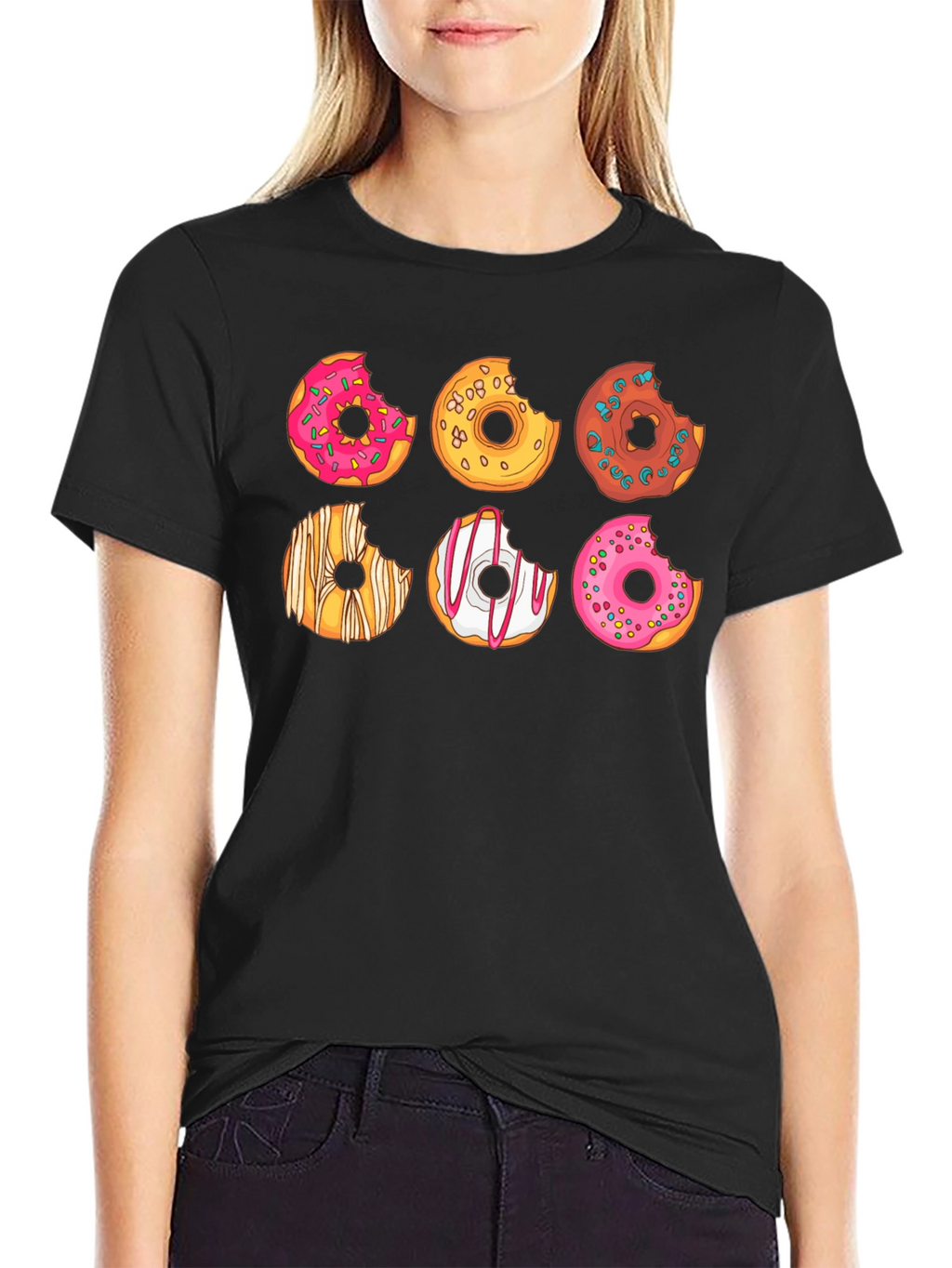 Donut Lover T-Shirt - Sweet Treat Design