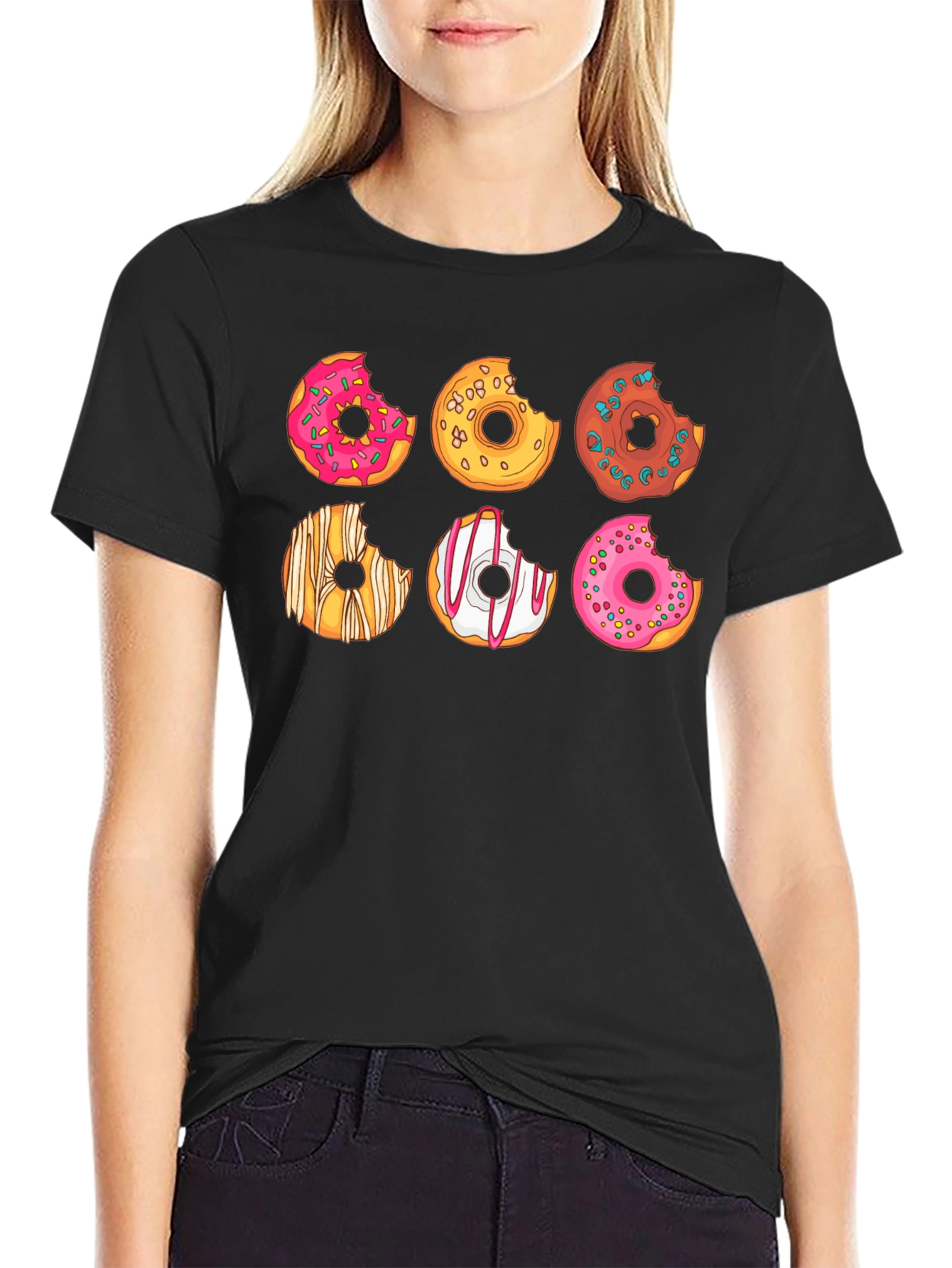 Donut Lover T-Shirt - Sweet Treat Design