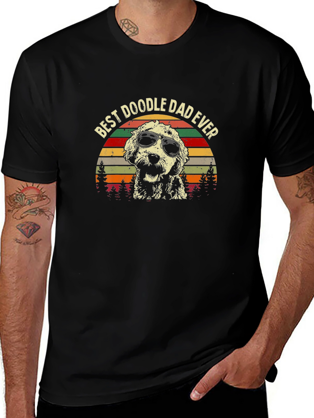 Best Doodle Dad Ever T-Shirt