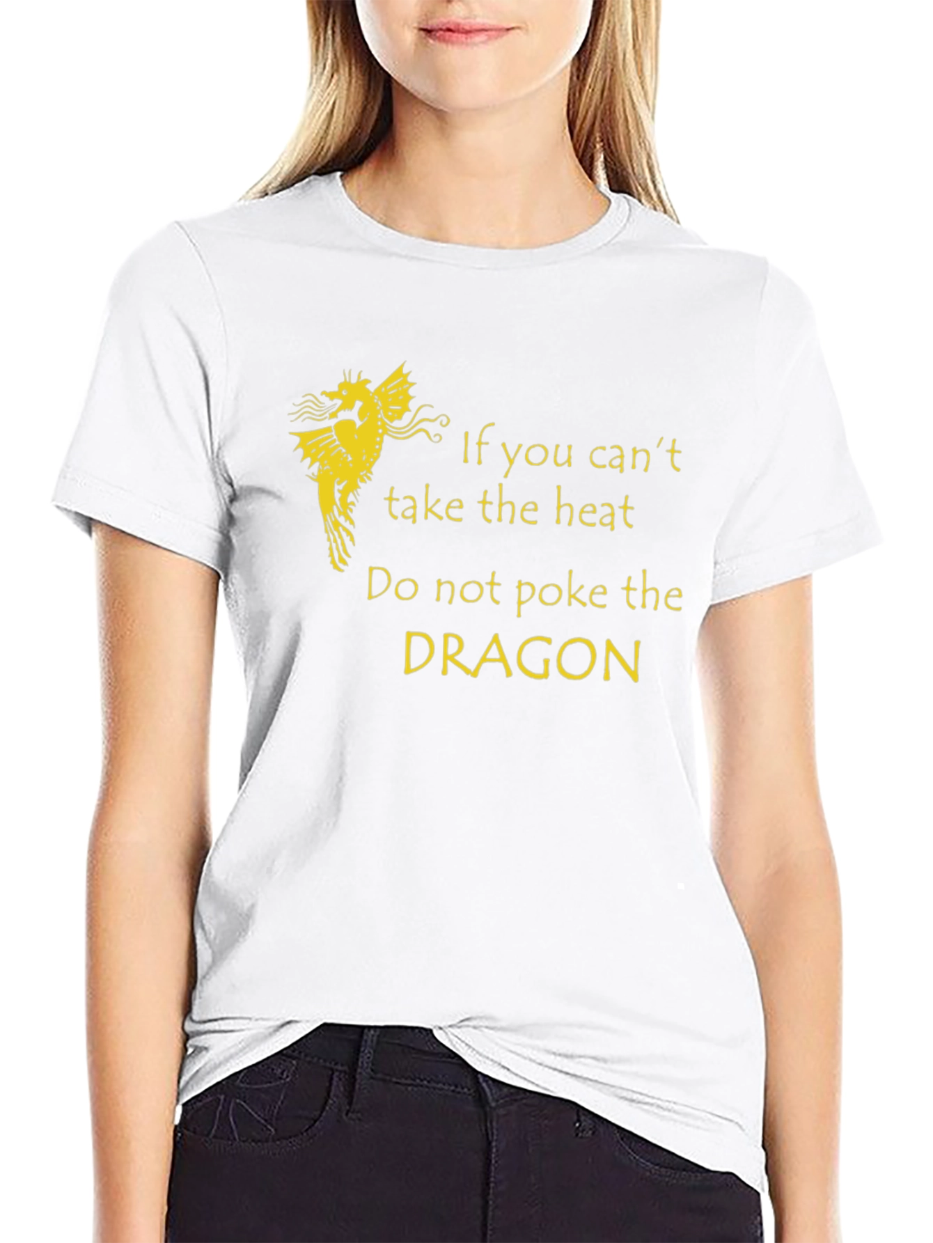 Dragon Graphic T-Shirt - If You Cant Take the Heat