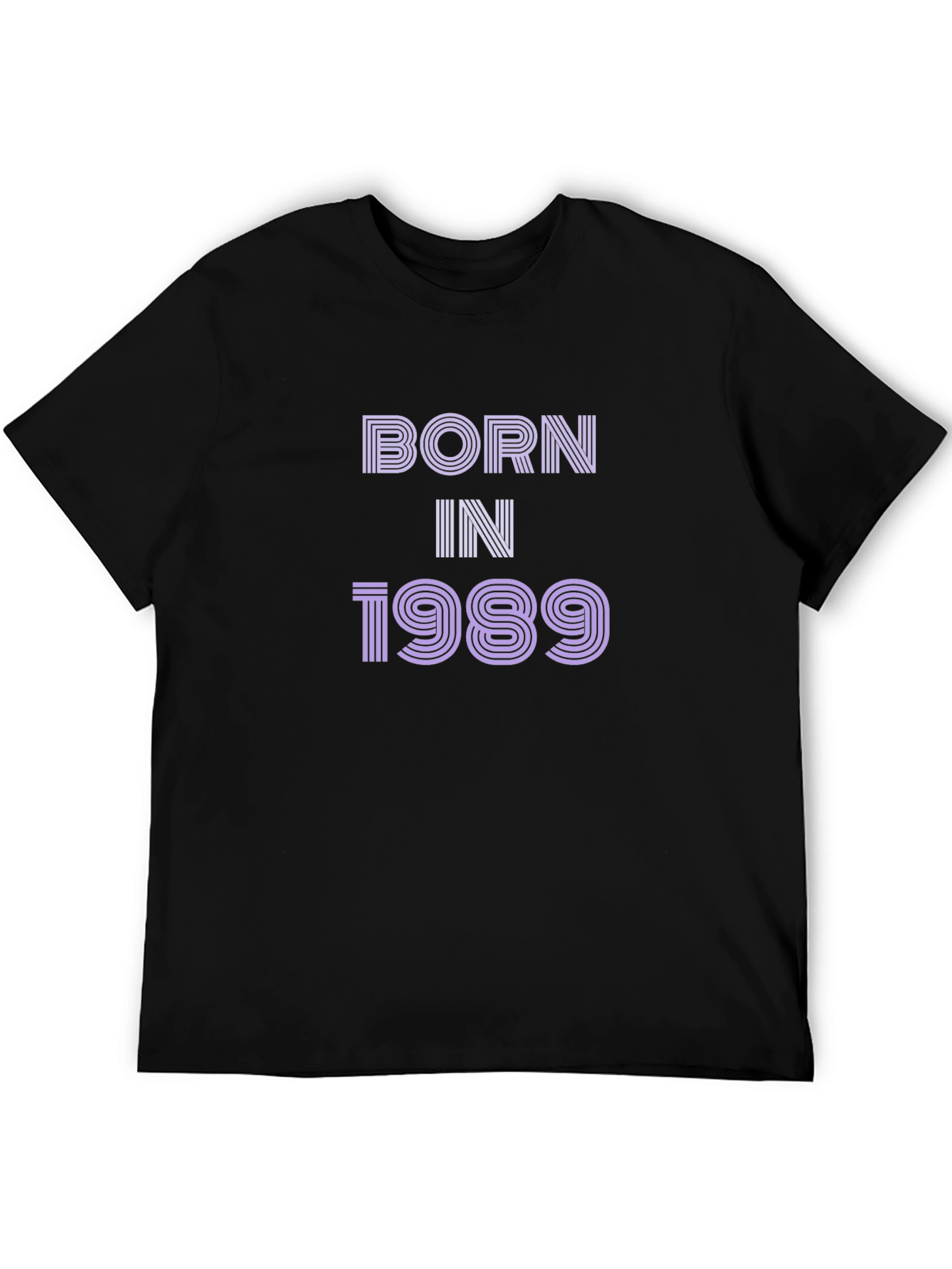 Born In 1989 Graphic Tee - Retro Birthday Shirt