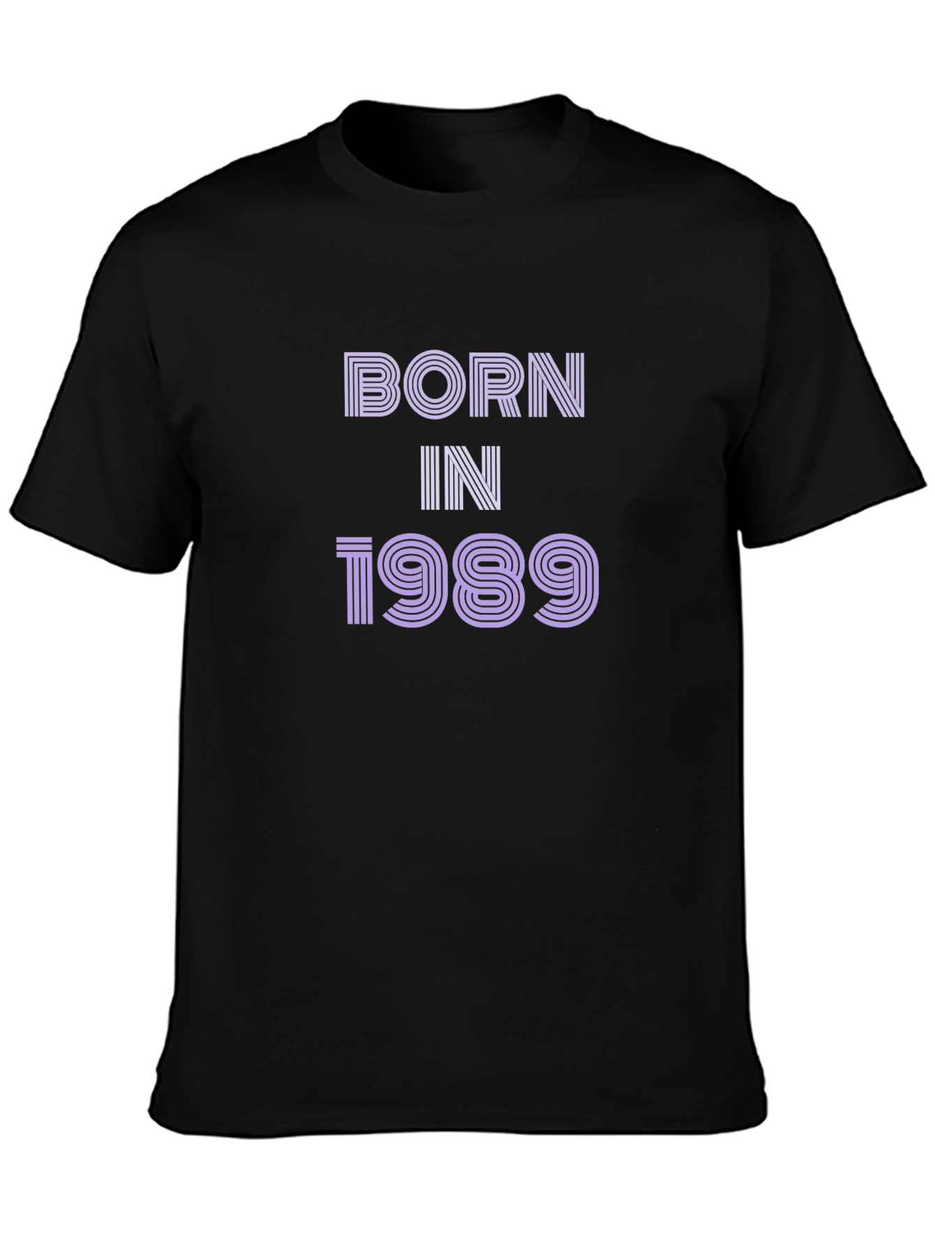 Born In 1989 Graphic Tee - Retro Birthday Shirt