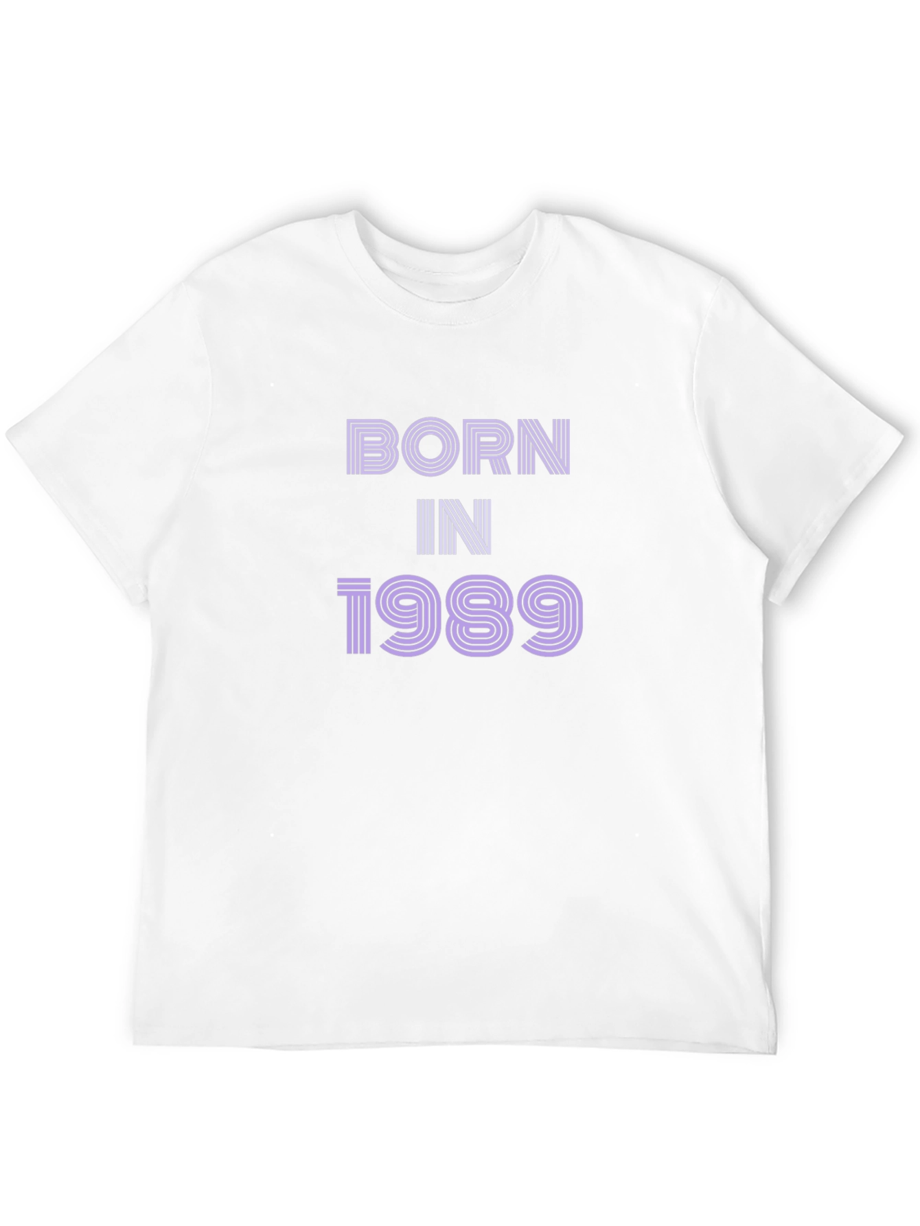 Born In 1989 Graphic Tee - Retro Birthday Shirt
