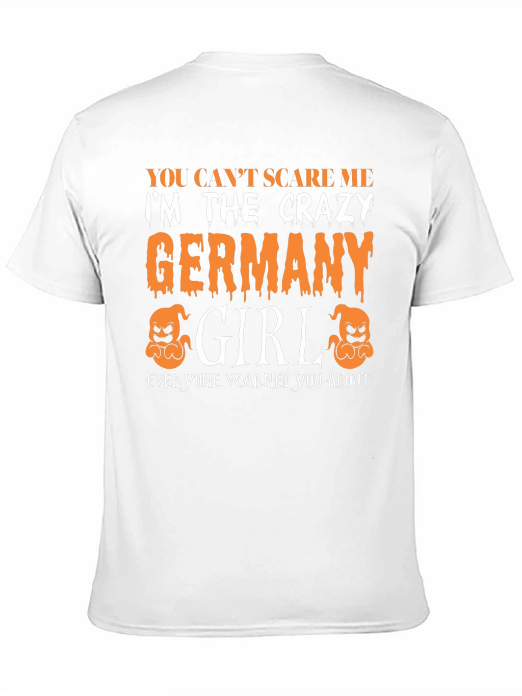 Crazy Germany Girl Halloween T-Shirt