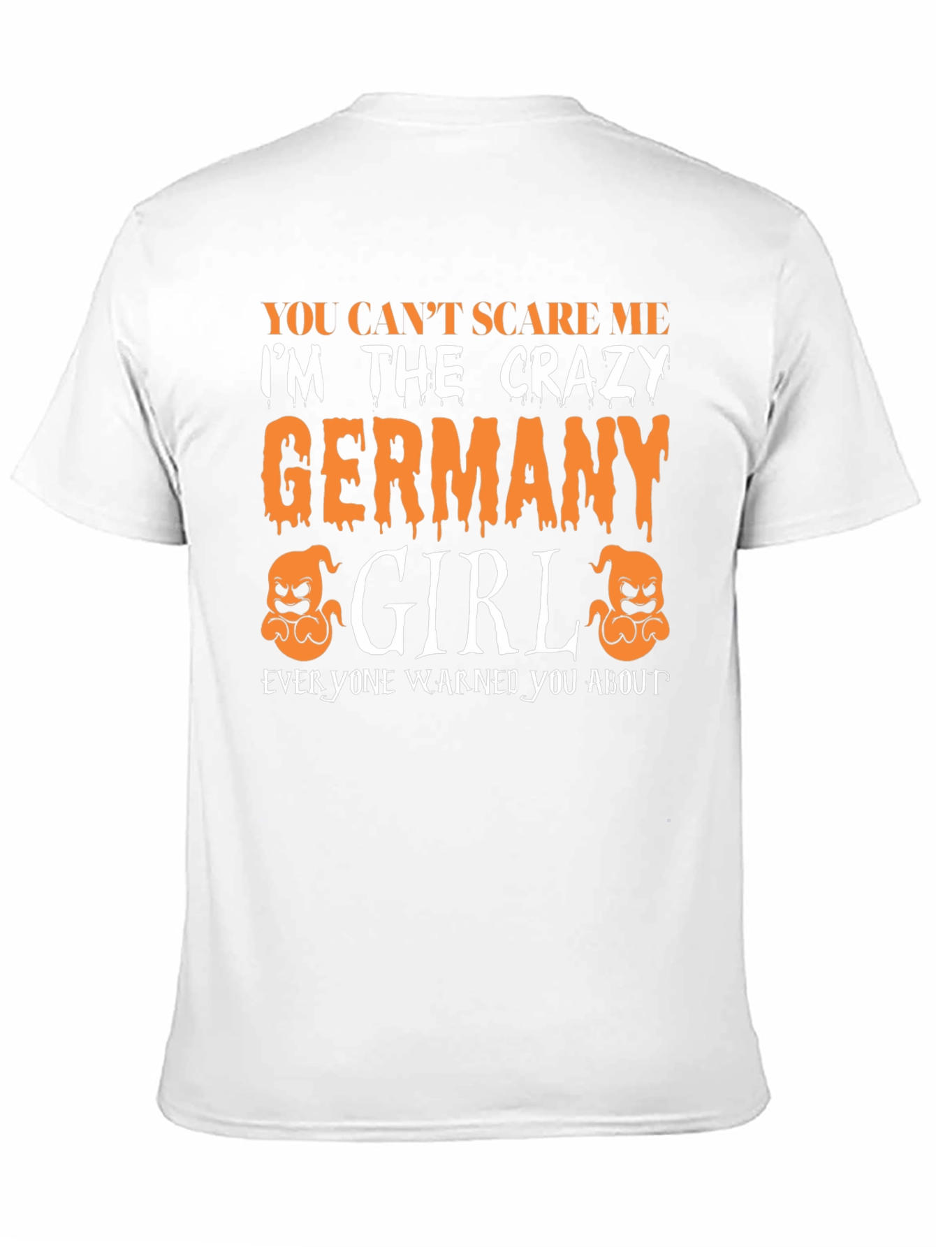 Crazy Germany Girl Halloween T-Shirt
