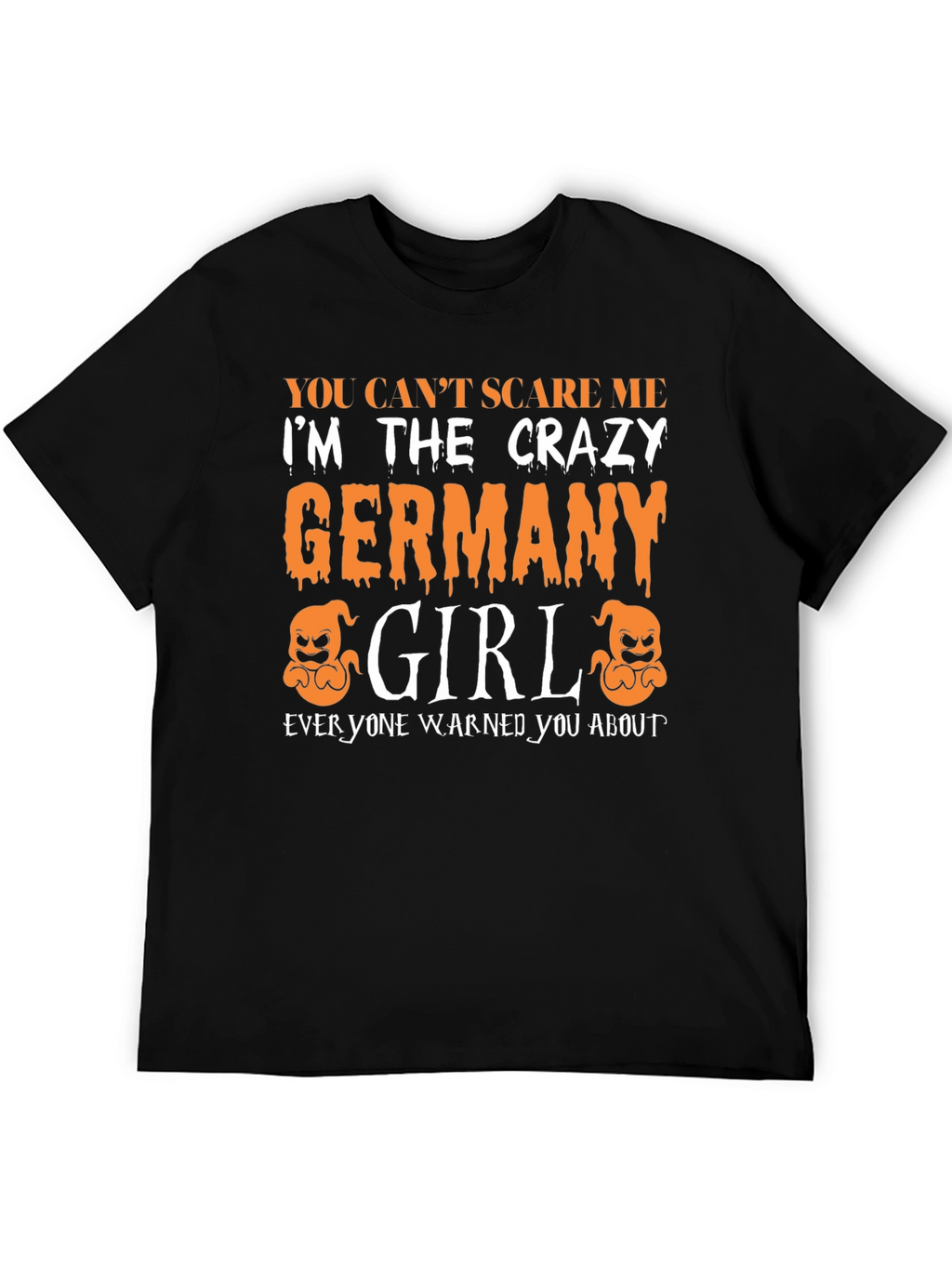 Crazy Germany Girl Halloween T-Shirt