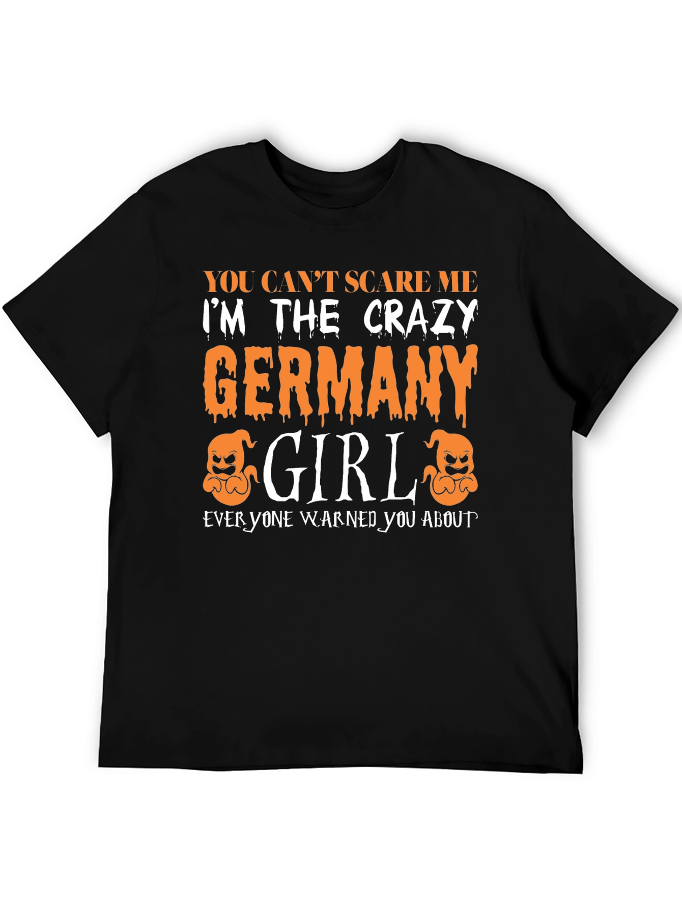 Crazy Germany Girl Halloween T-Shirt