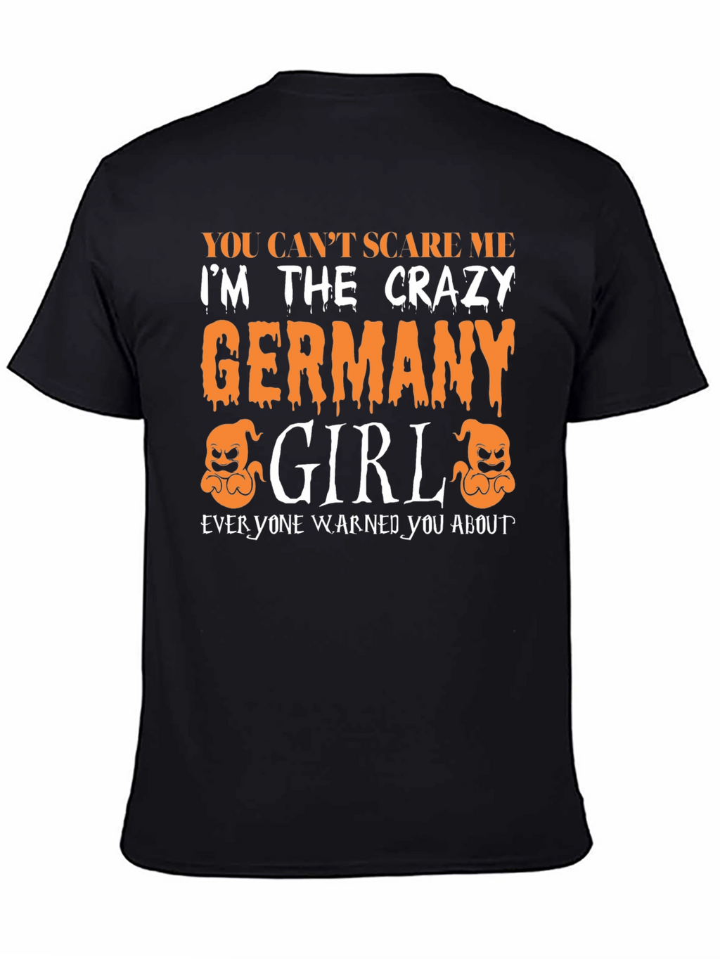 Crazy Germany Girl Halloween T-Shirt