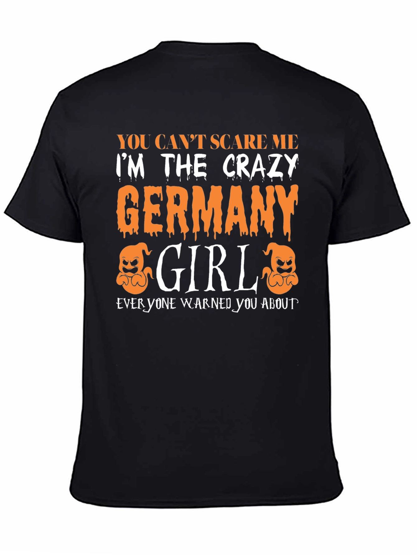 Crazy Germany Girl Halloween T-Shirt