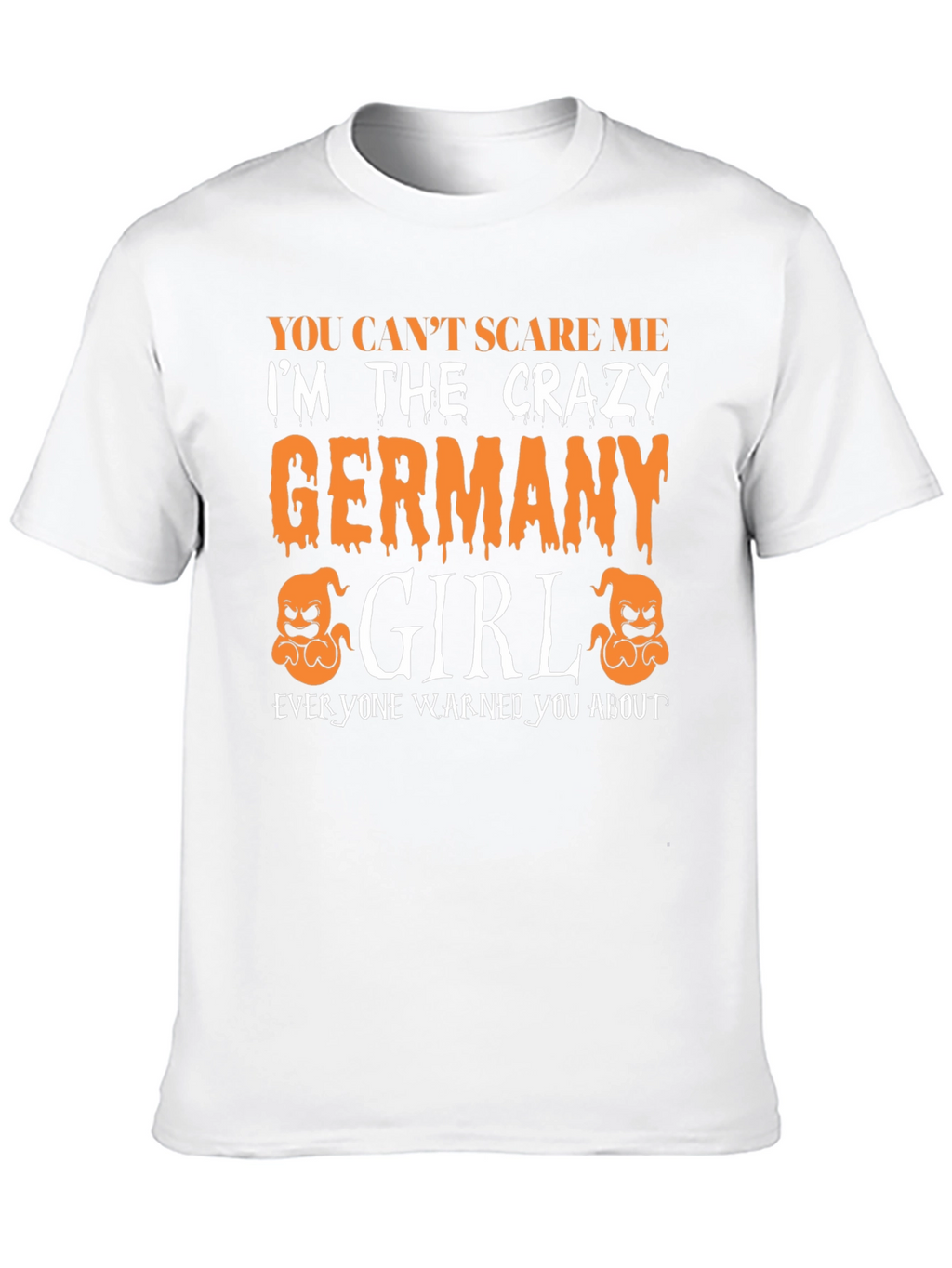Crazy Germany Girl Halloween T-Shirt