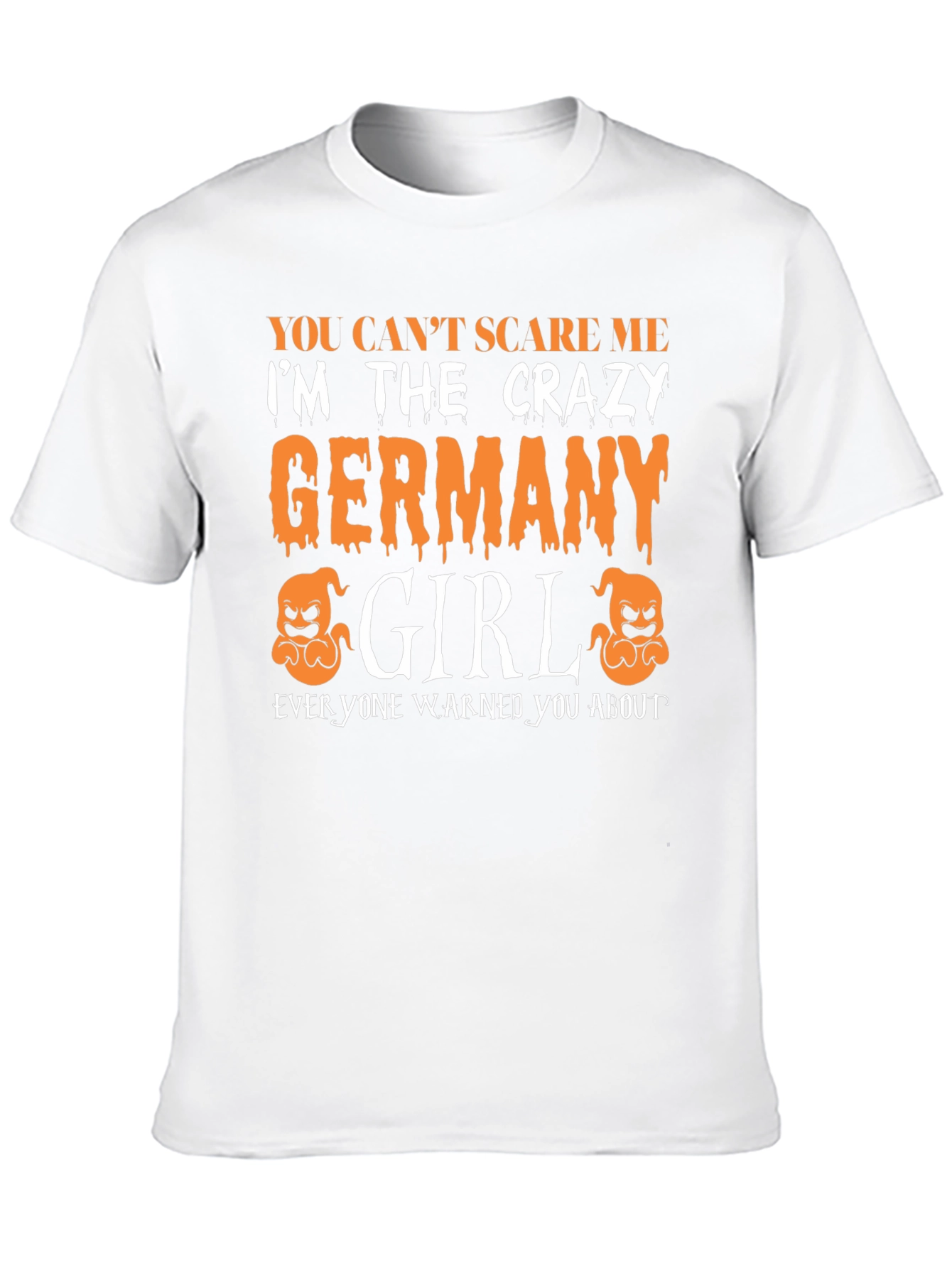 Crazy Germany Girl Halloween T-Shirt