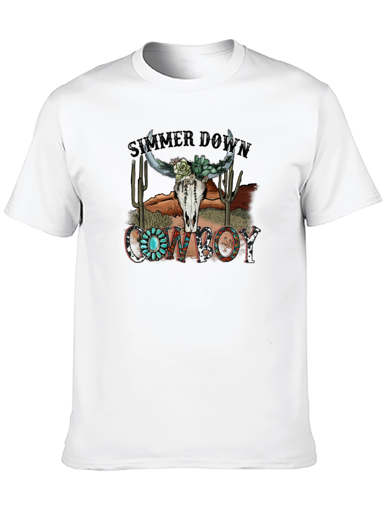 Summer Down Cowboy Graphic Tee