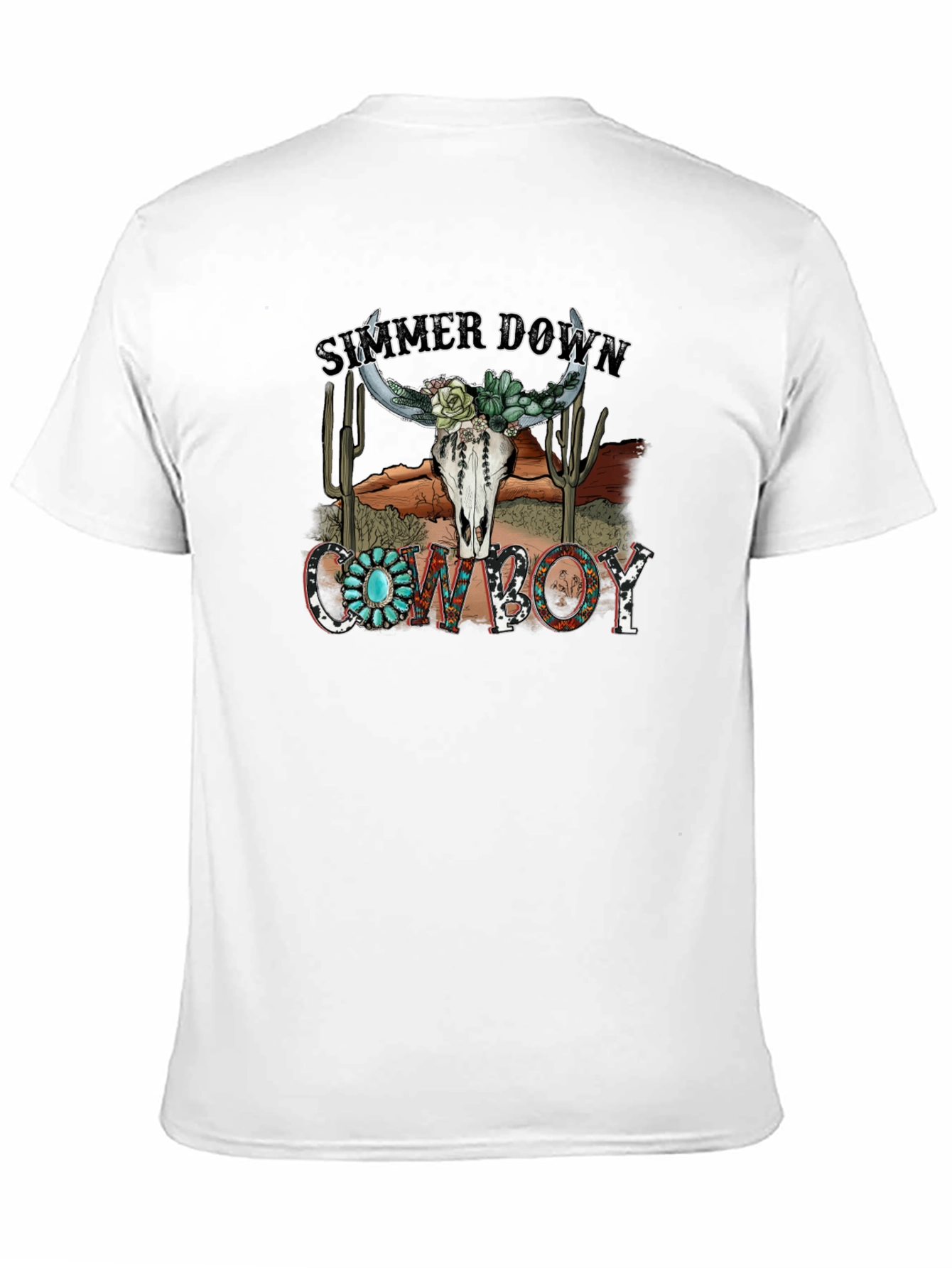 Summer Down Cowboy Graphic Tee