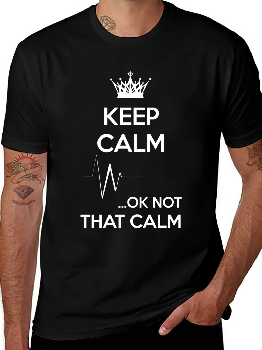Keep Calm...Ok Not That Calm Graphic T-Shirt