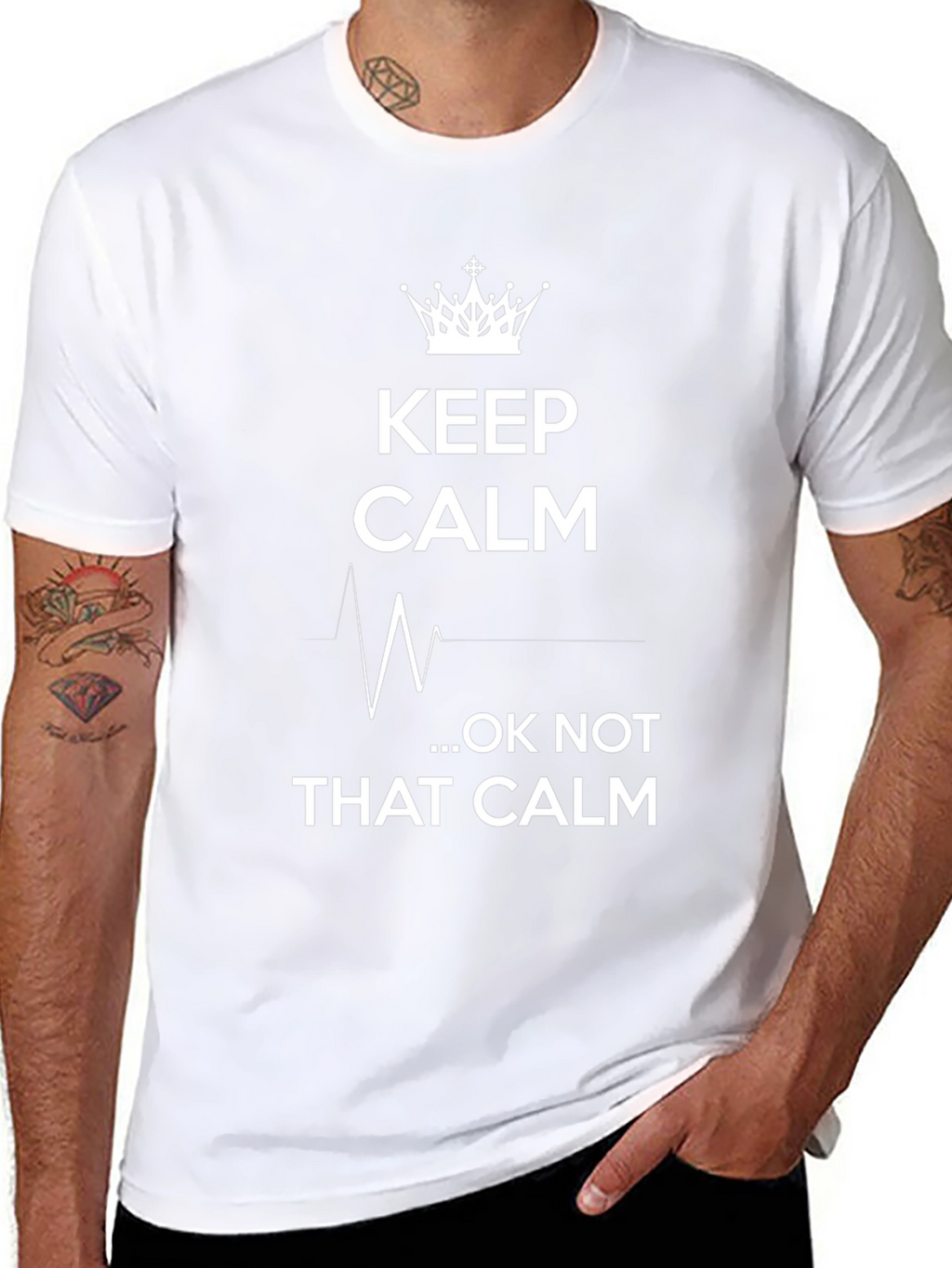 Keep Calm...Ok Not That Calm Graphic T-Shirt