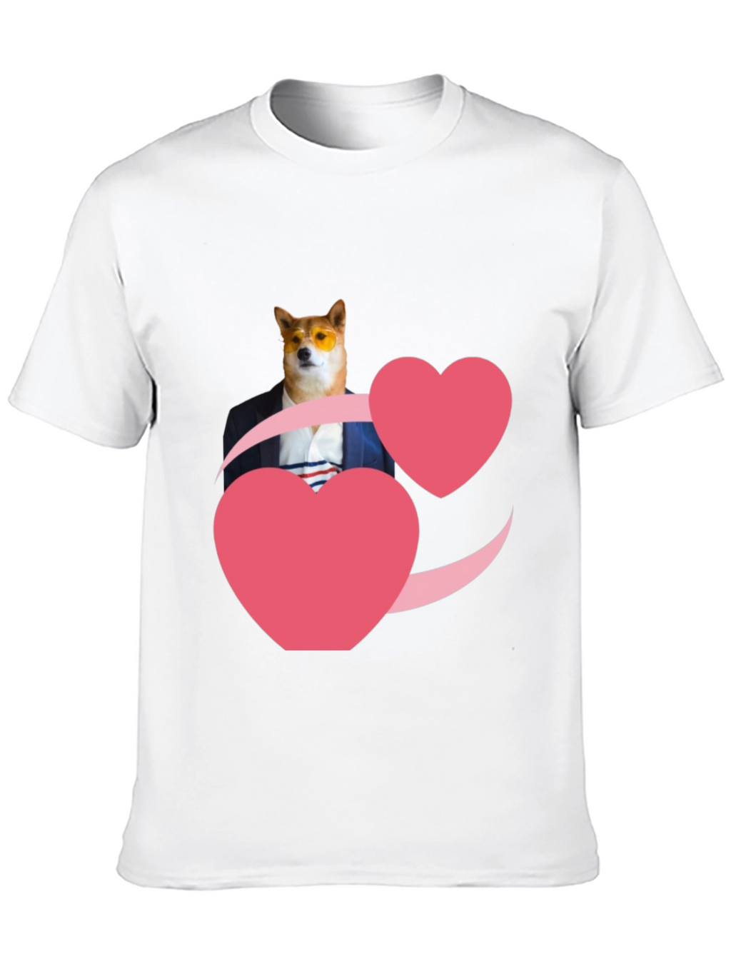 Doge Love T-Shirt - Black Graphic Tee