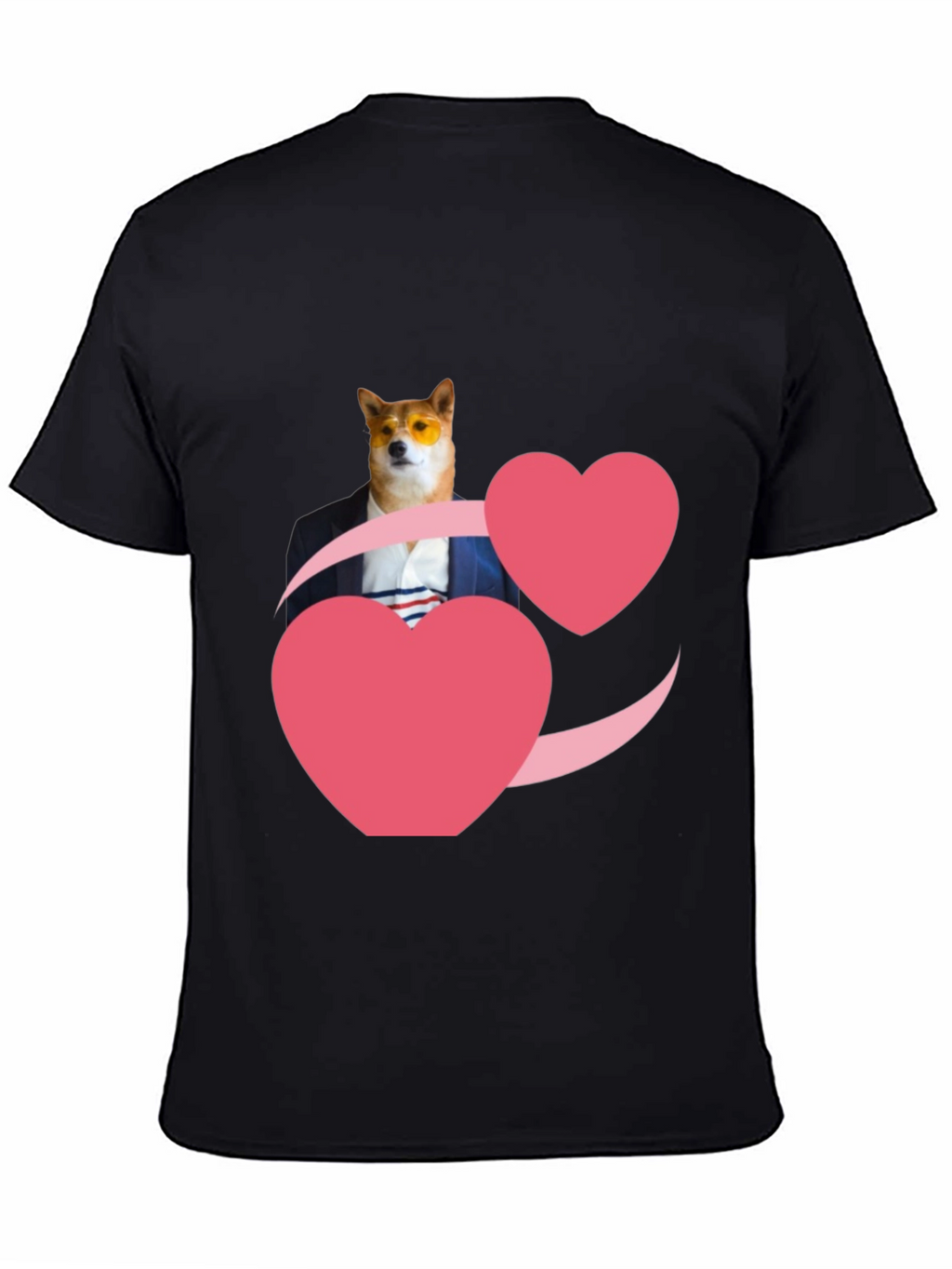 Doge Love T-Shirt - Black Graphic Tee