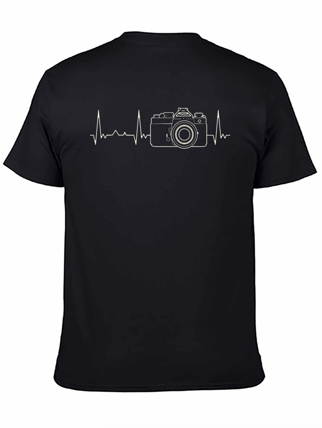 Camera Heartbeat Graphic T-Shirt