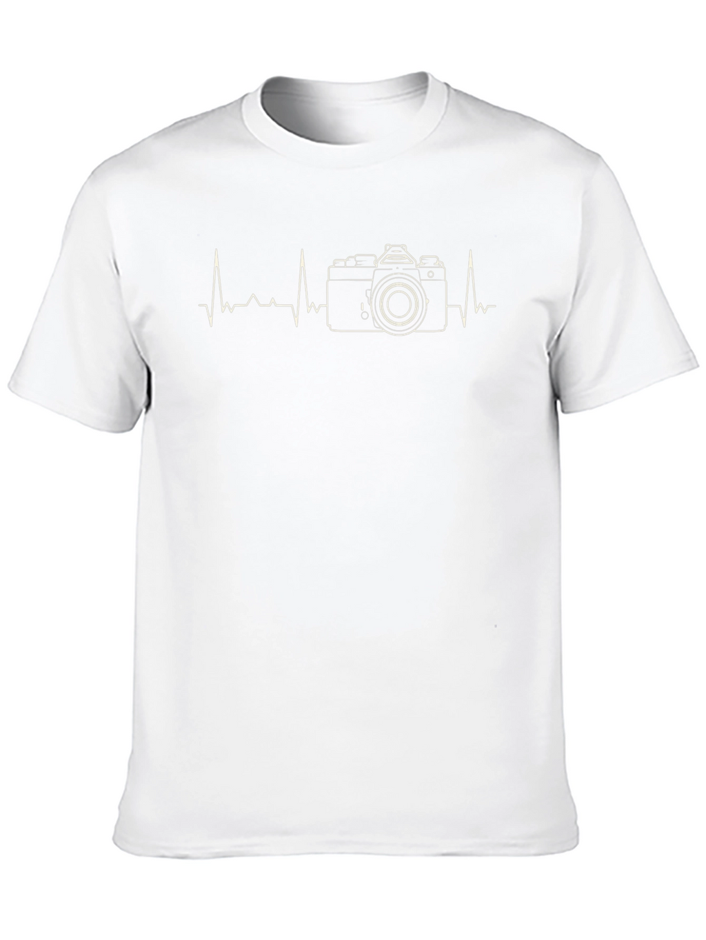 Camera Heartbeat Graphic T-Shirt