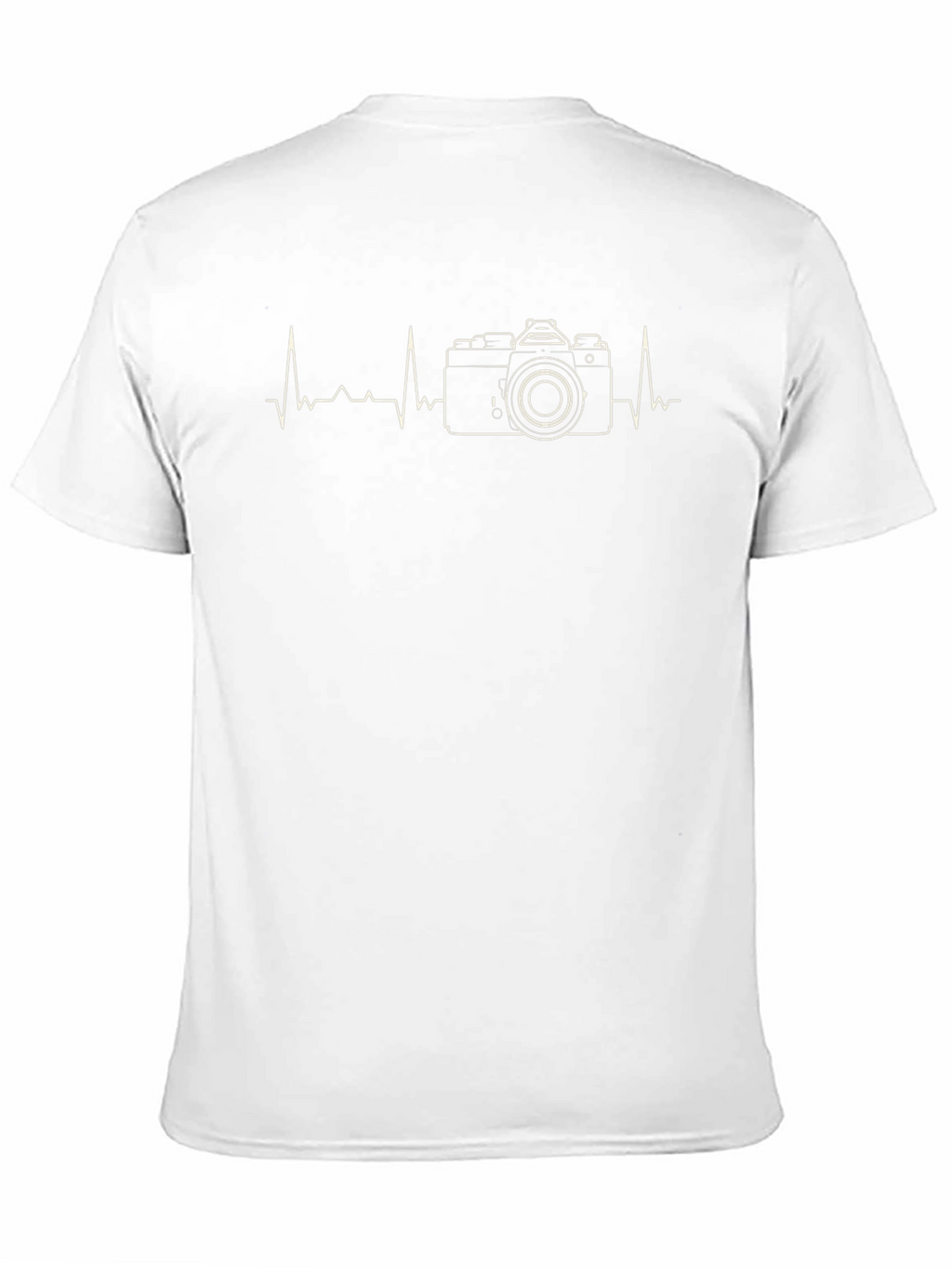 Camera Heartbeat Graphic T-Shirt