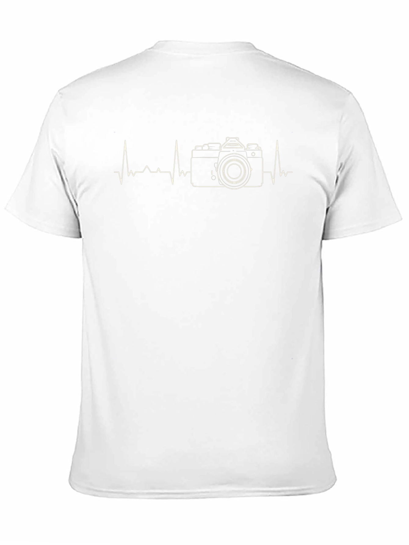 Camera Heartbeat Graphic T-Shirt