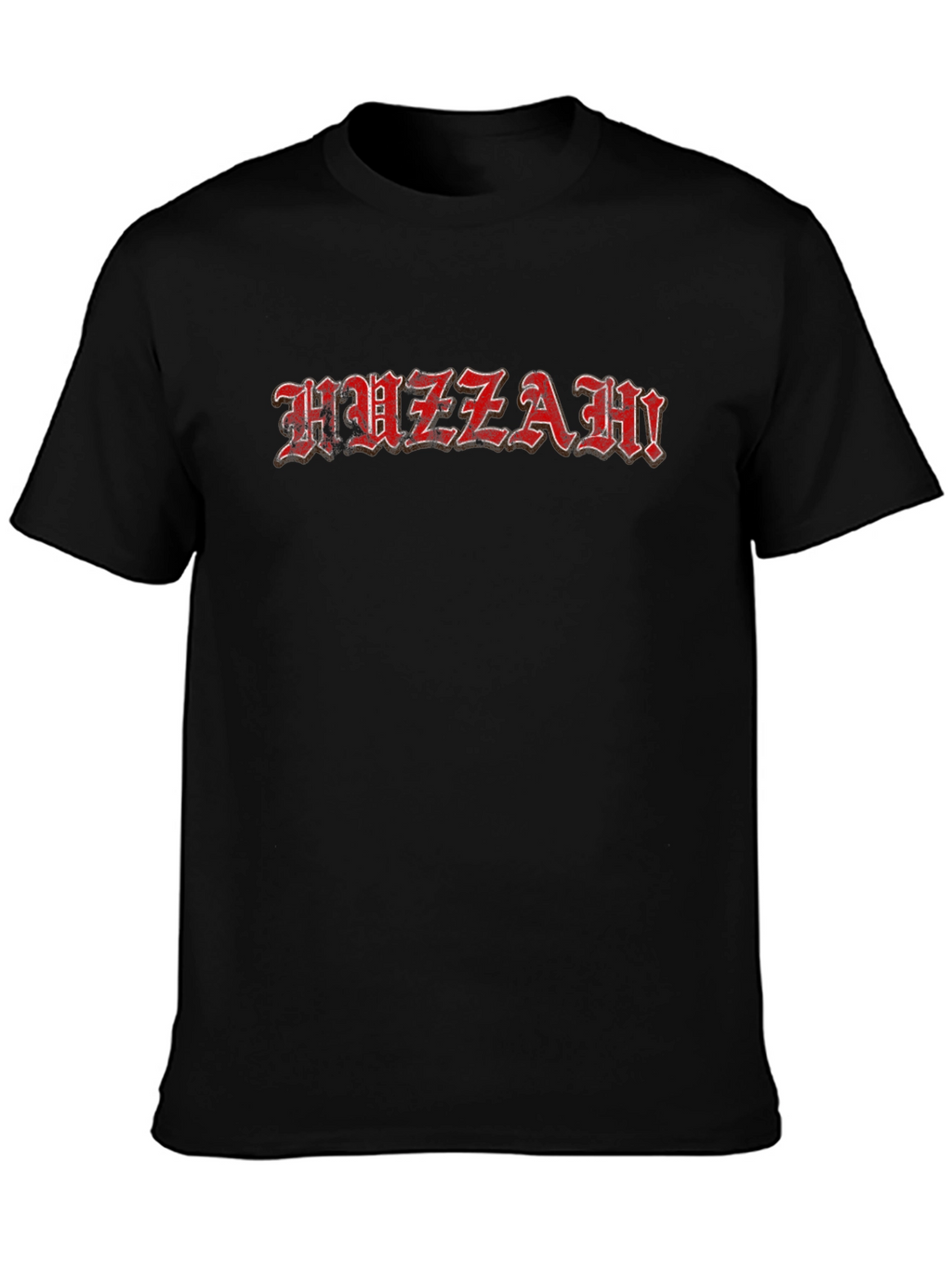Huzzah! Graphic Tee - Stylish Black T-Shirt