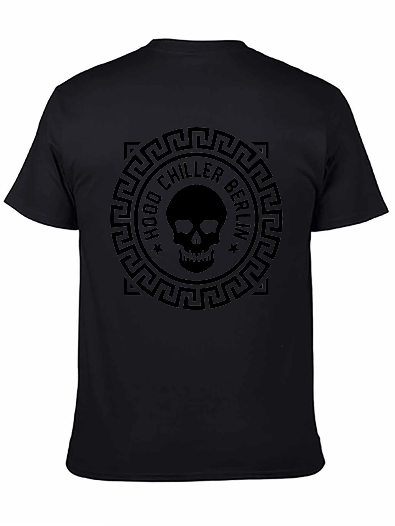 Hood Chiller Berlin Graphic Tee - Skull Design
