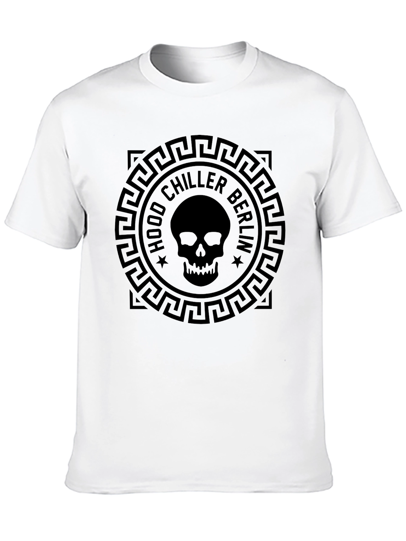 Hood Chiller Berlin Graphic Tee - Skull Design