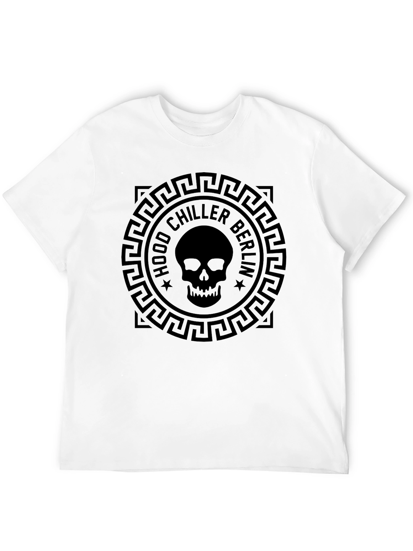 Hood Chiller Berlin Graphic Tee - Skull Design