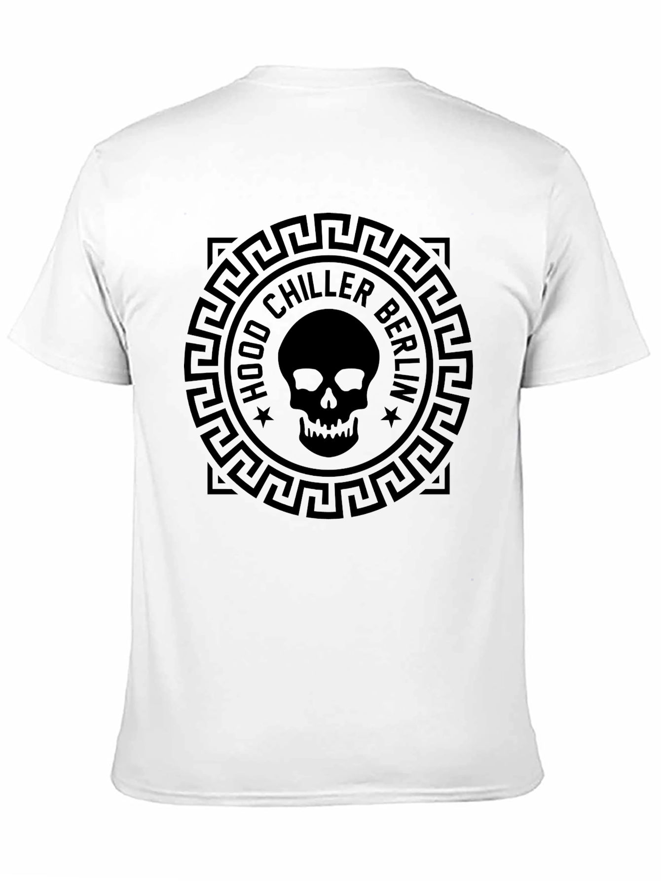 Hood Chiller Berlin Graphic Tee - Skull Design