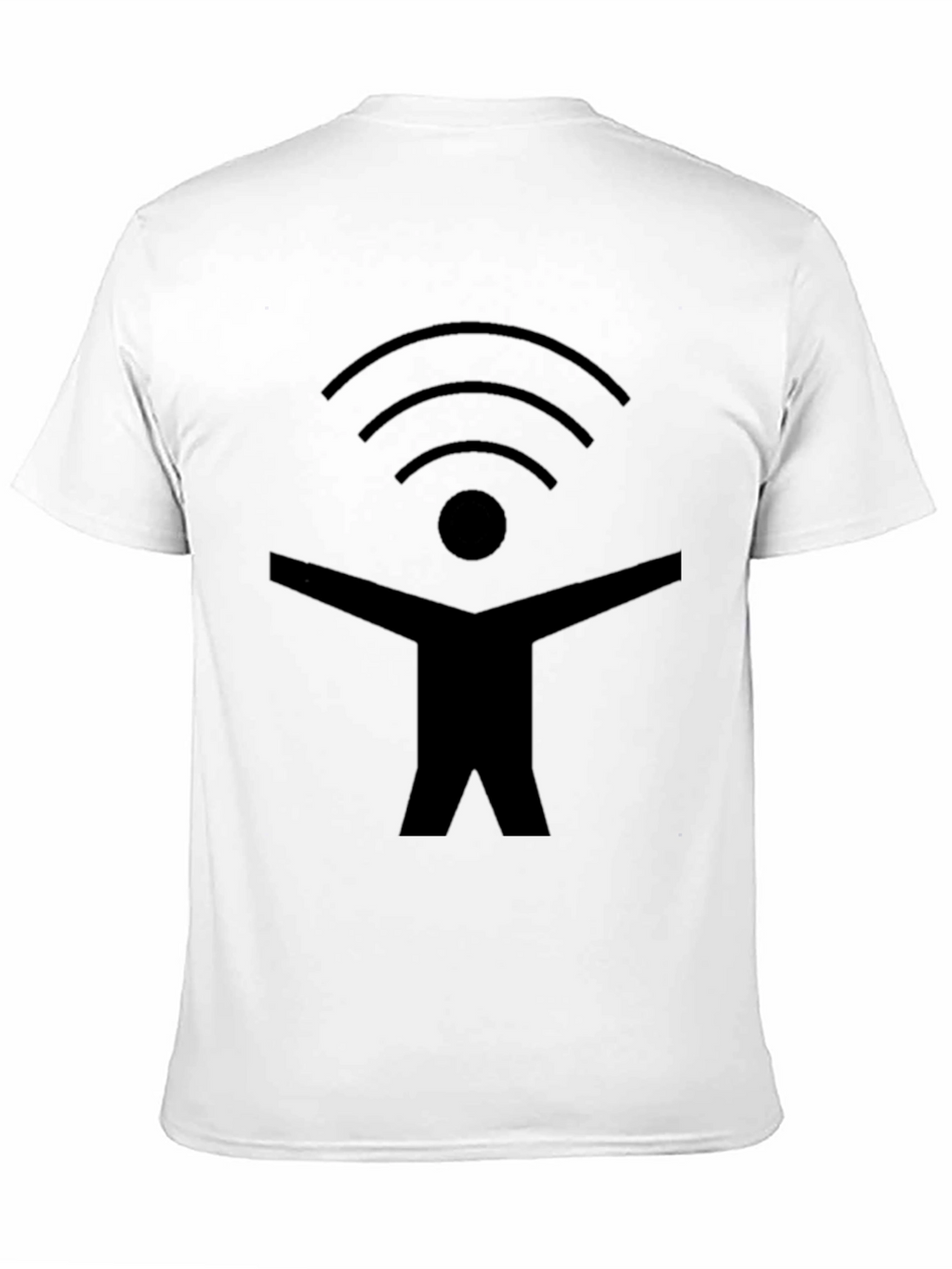 Connected Human T-Shirt - Black Graphic Tee