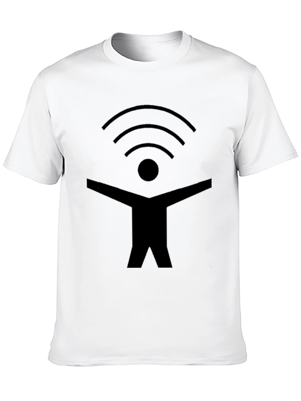Connected Human T-Shirt - Black Graphic Tee