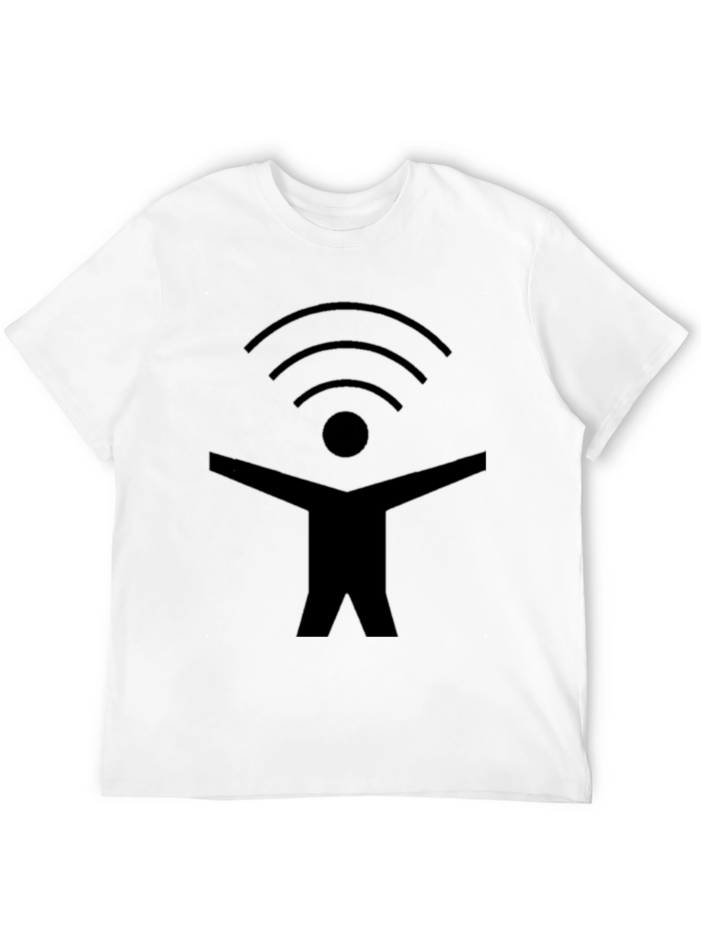 Connected Human T-Shirt - Black Graphic Tee