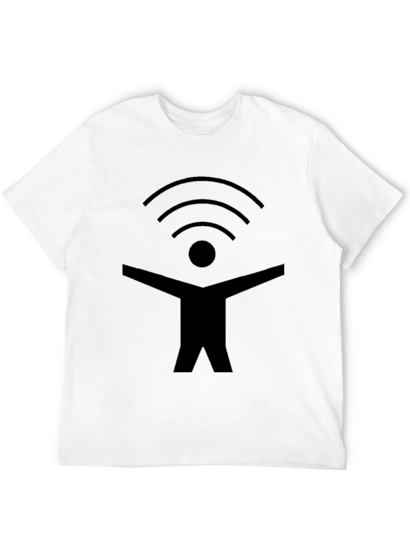 Connected Human T-Shirt - Black Graphic Tee