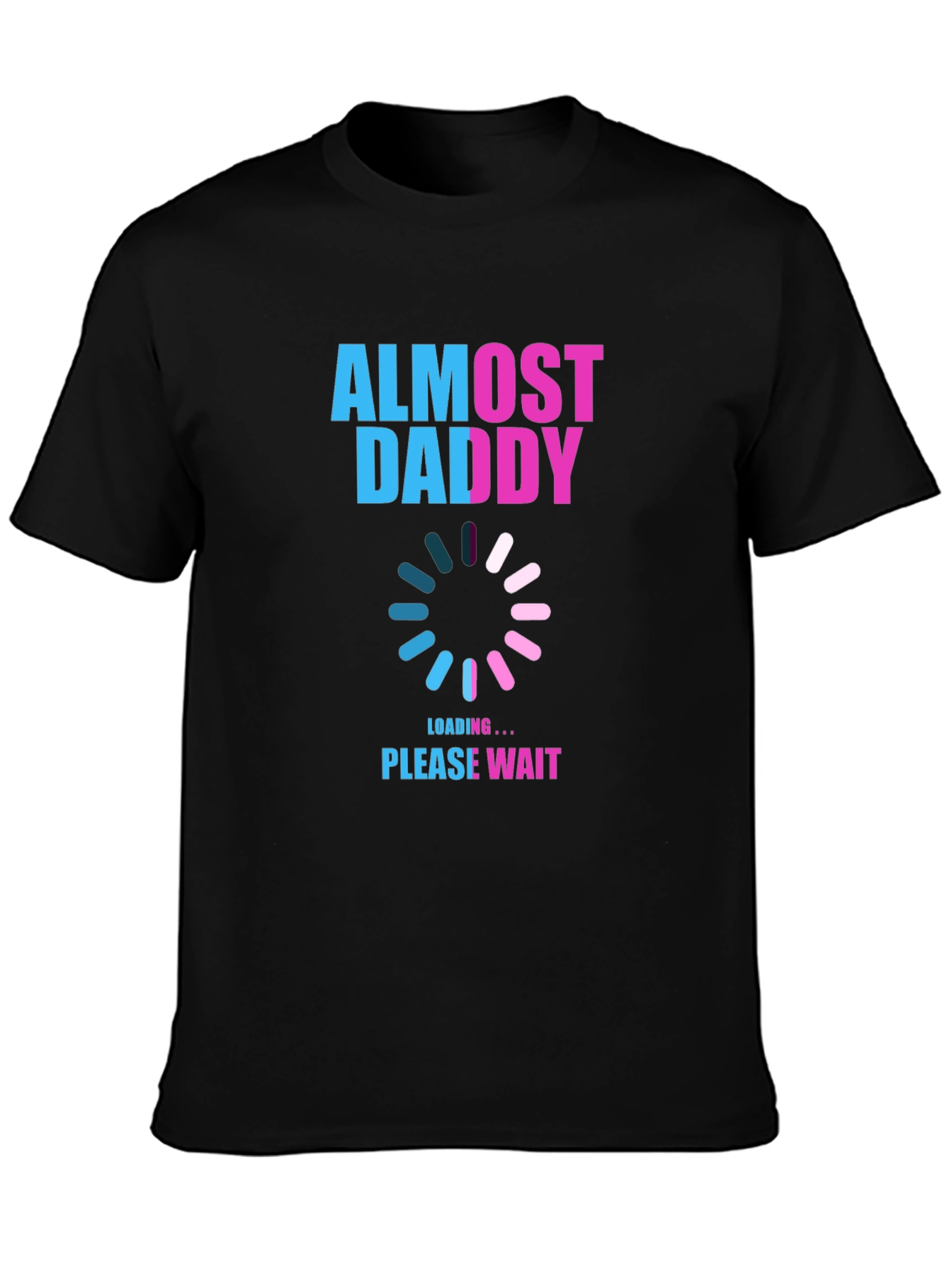Almost Daddy Loading T-Shirt - New Dad Gift