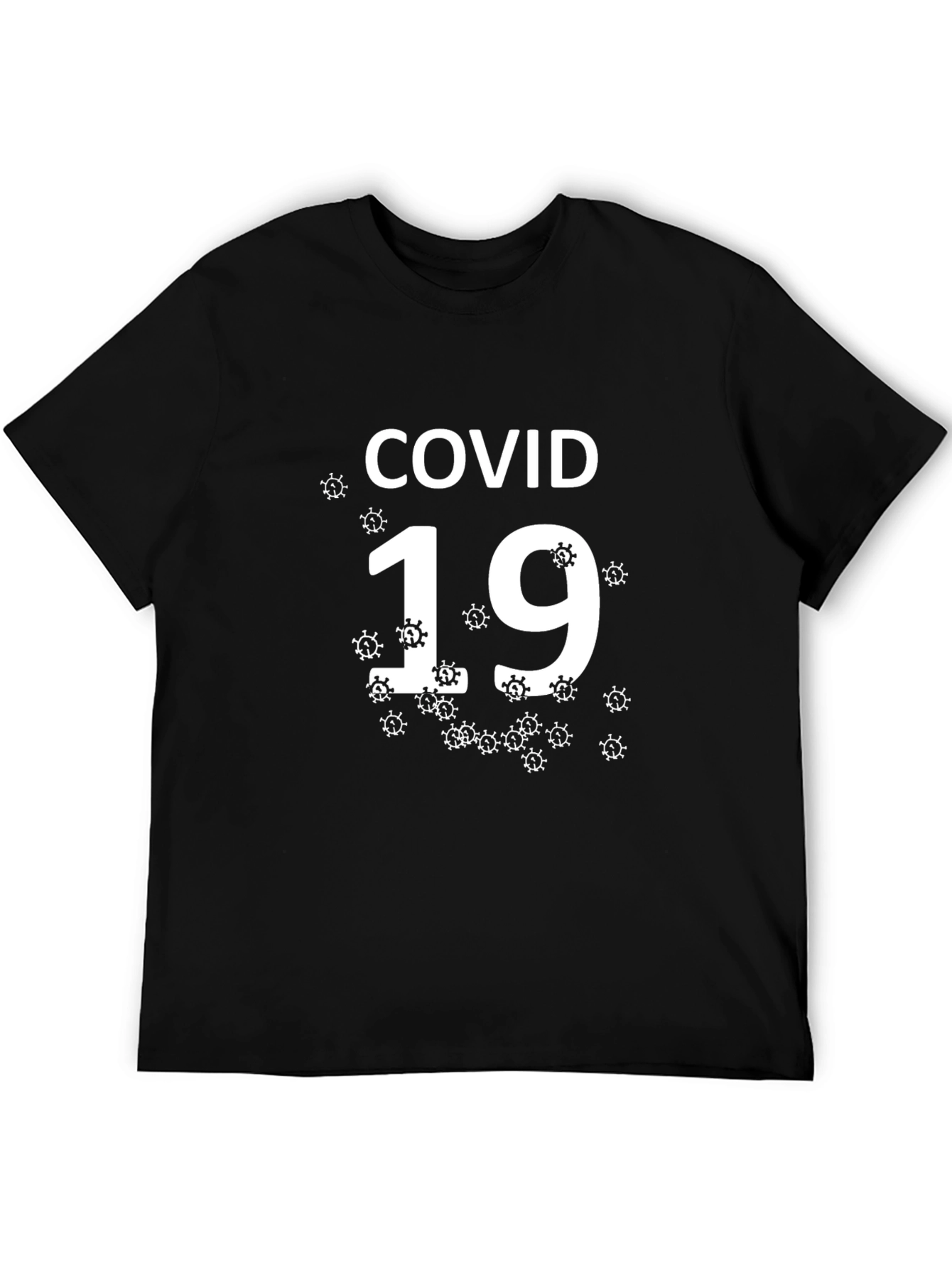 COVID-19 Graphic Print T-Shirt