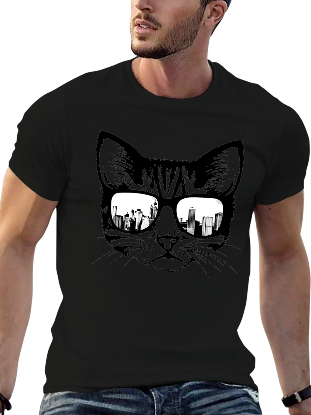 Cool Cat T-Shirt - City View Shades