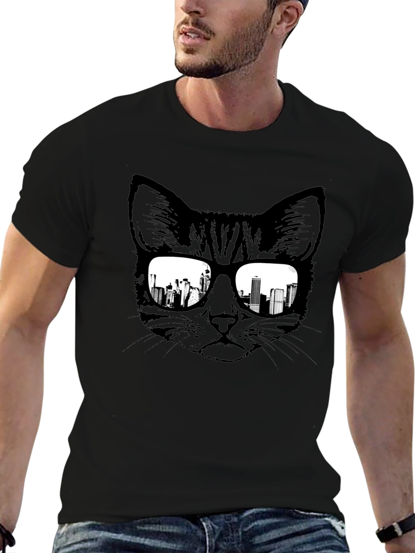 Cool Cat T-Shirt - City View Shades