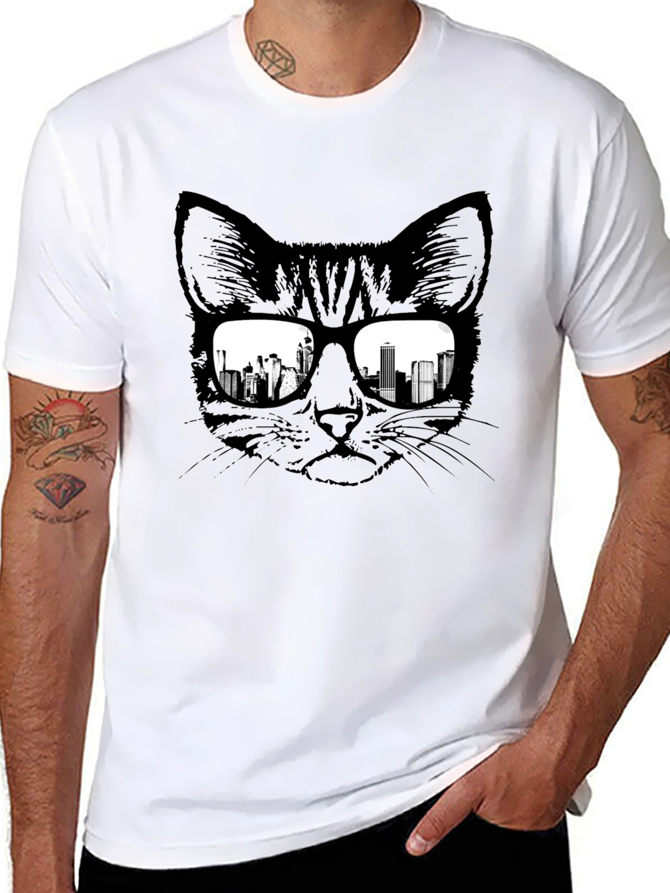 Cool Cat T-Shirt - City View Shades