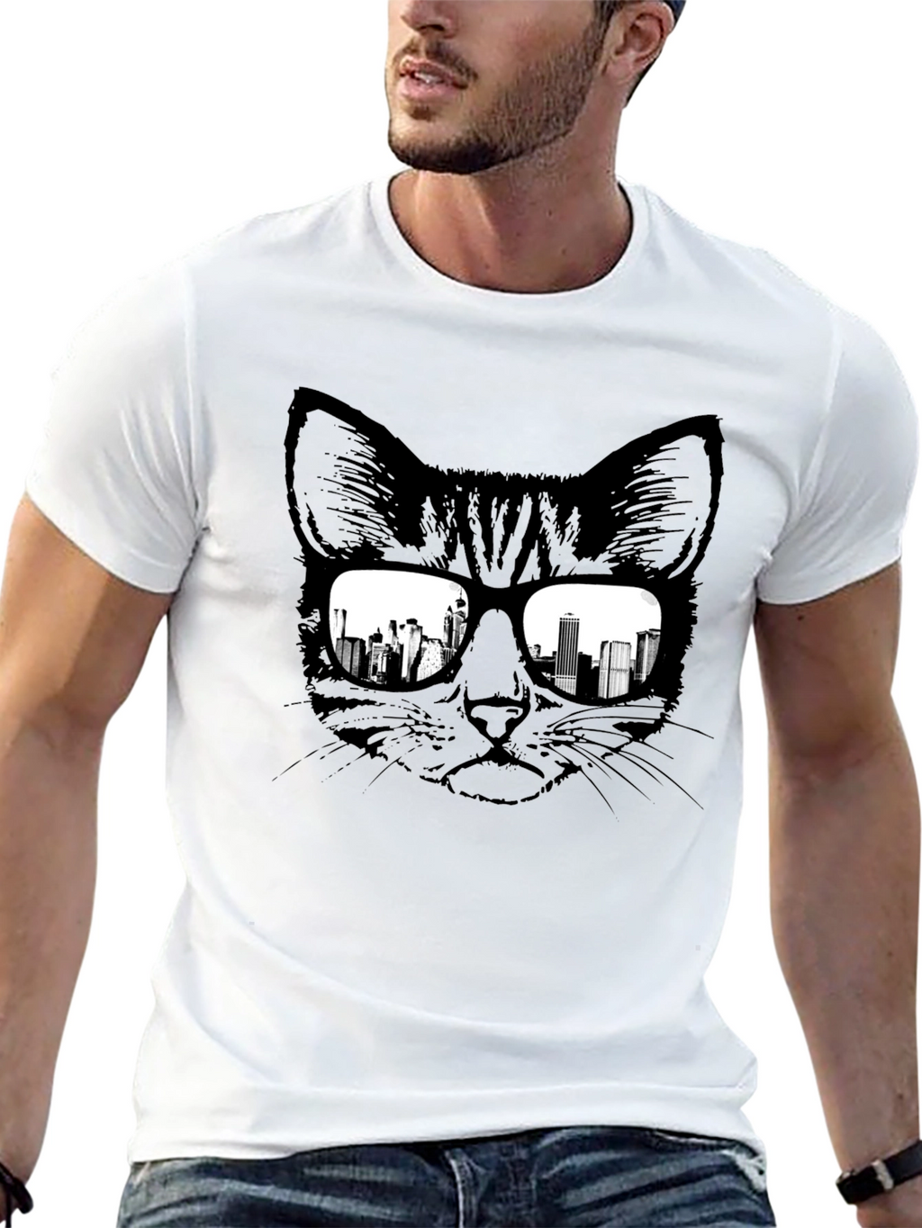 Cool Cat T-Shirt - City View Shades