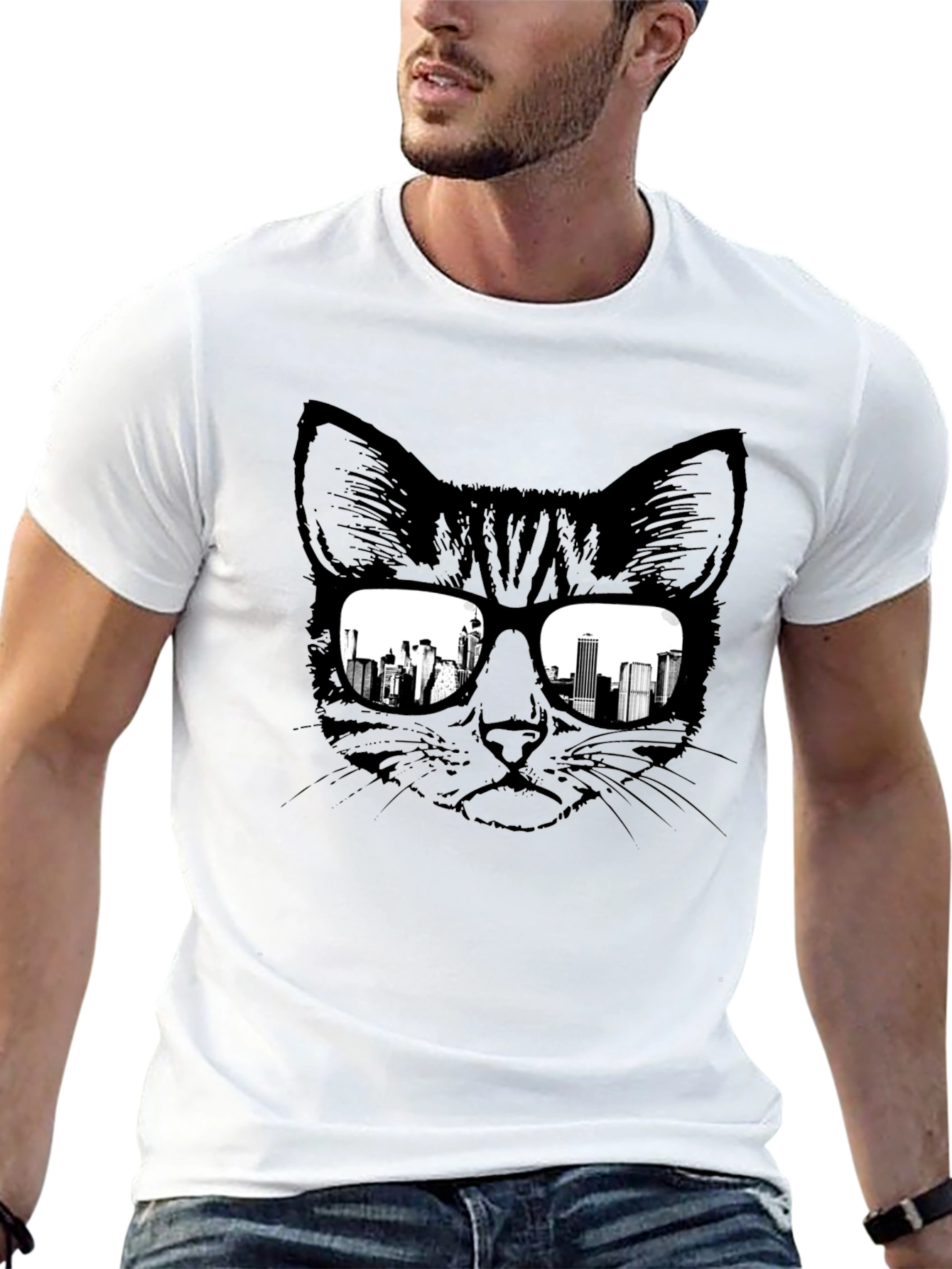 Cool Cat T-Shirt - City View Shades