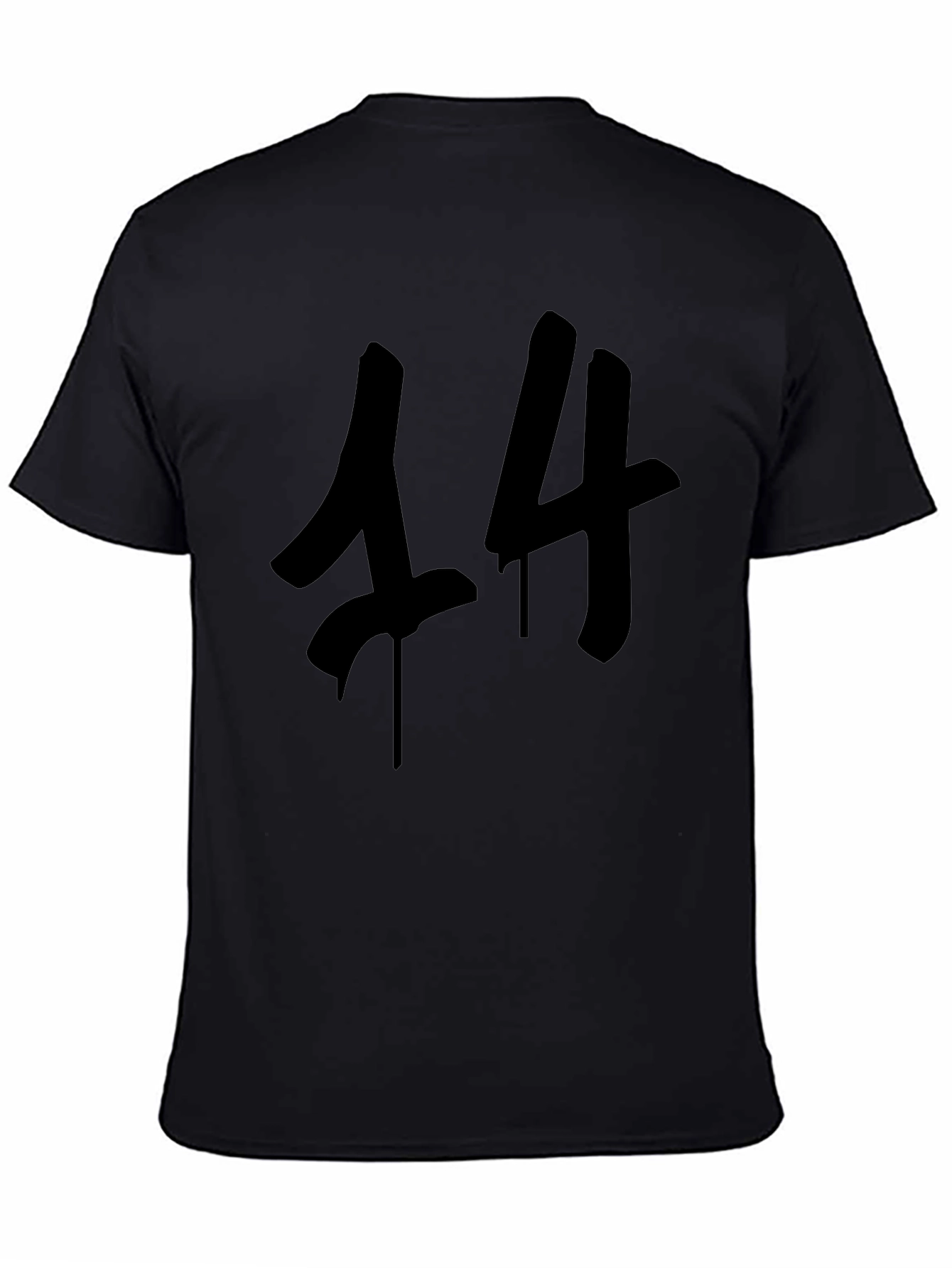 Black 14 Graphic Tee - Trendy Streetwear T-Shirt