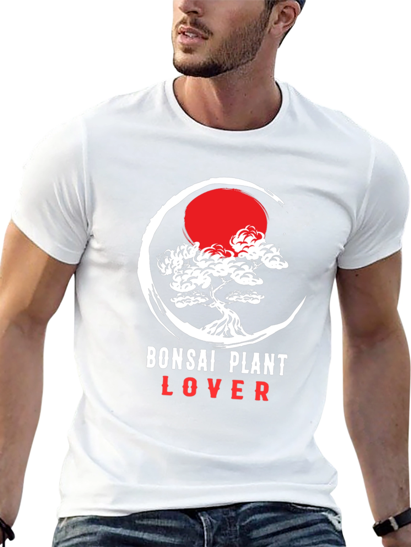 Bonsai Plant Lover T-Shirt - Japanese Zen Garden Design