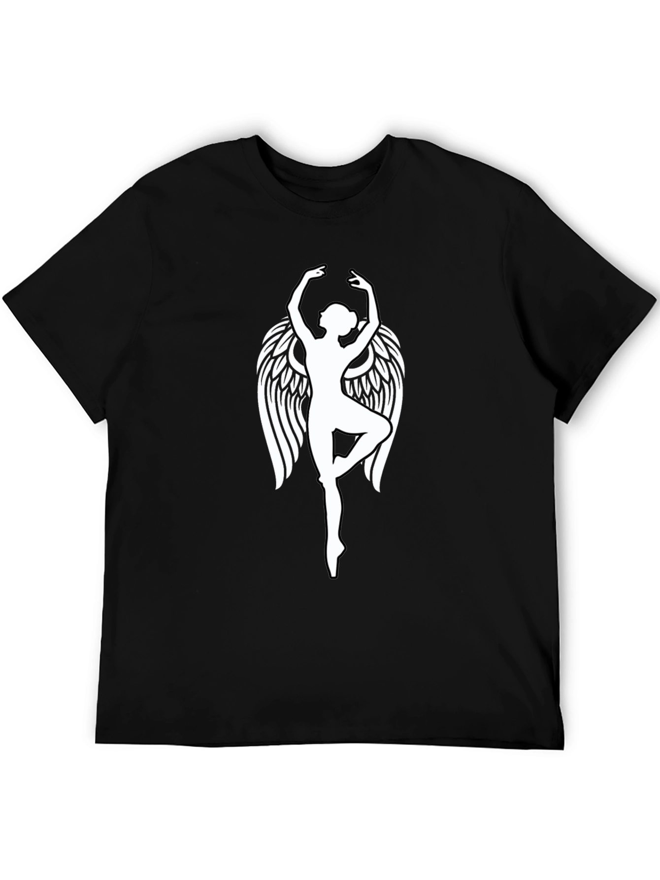 Angel Dancer Graphic Tee - Soft Cotton Blend