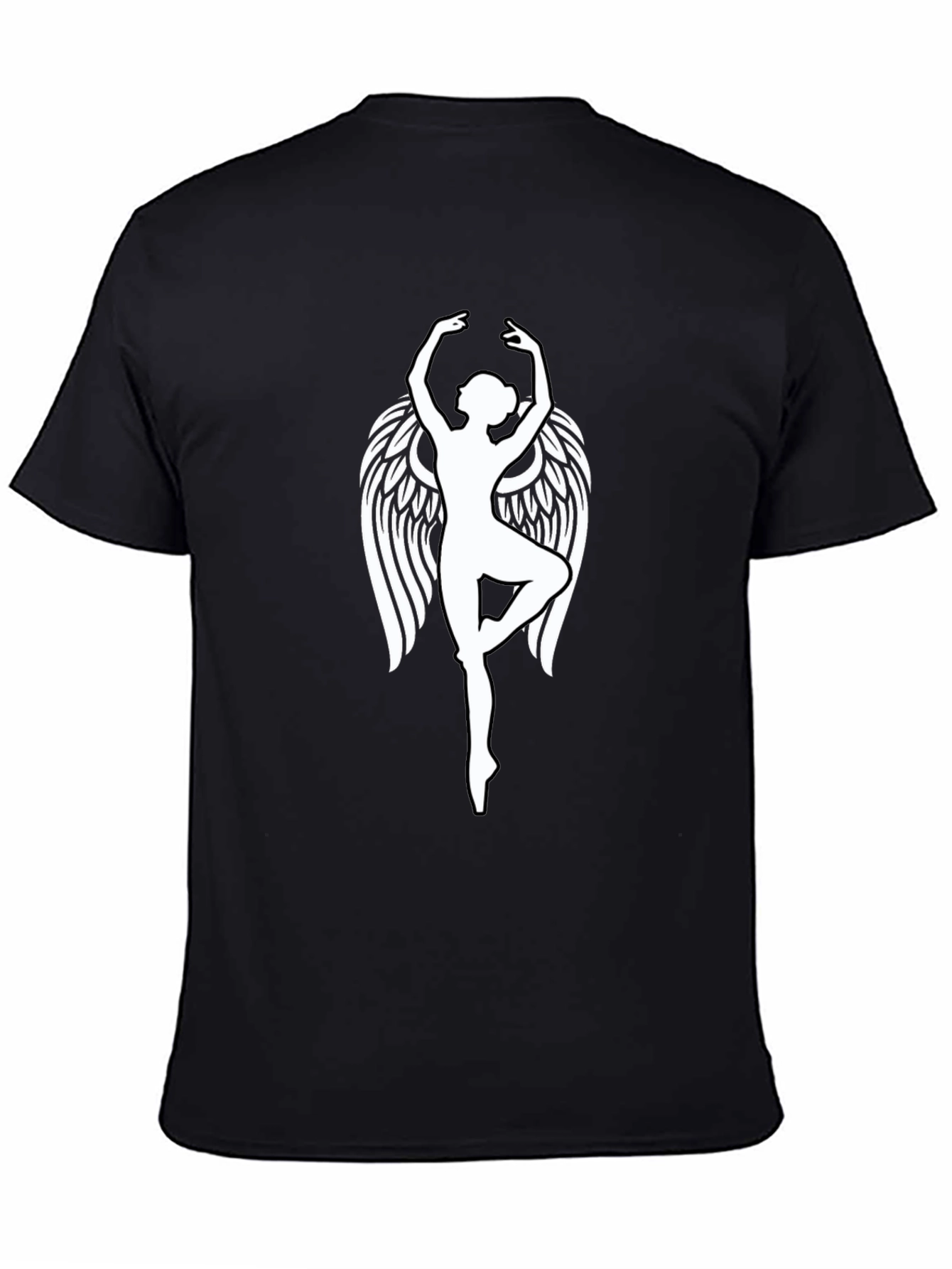 Angel Dancer Graphic Tee - Soft Cotton Blend