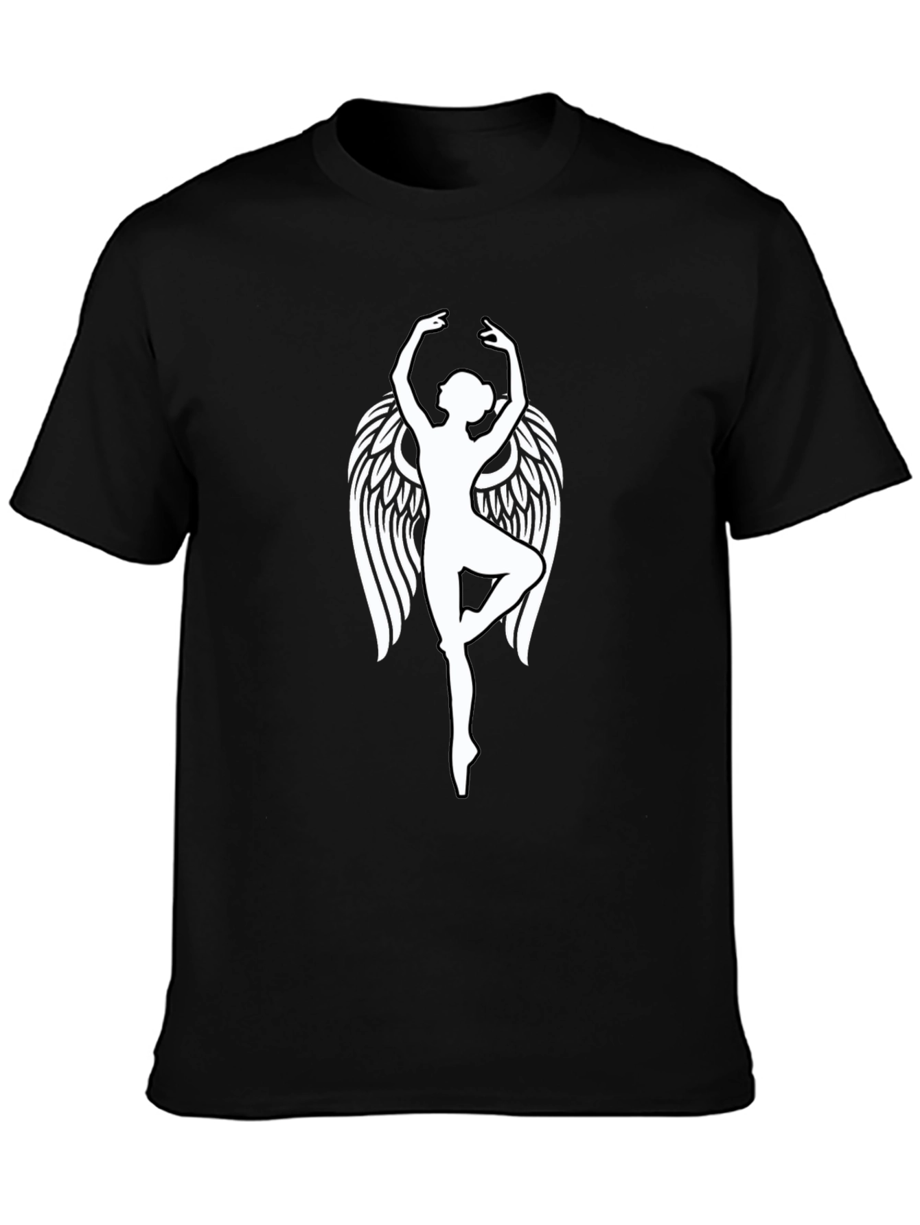 Angel Dancer Graphic Tee - Soft Cotton Blend