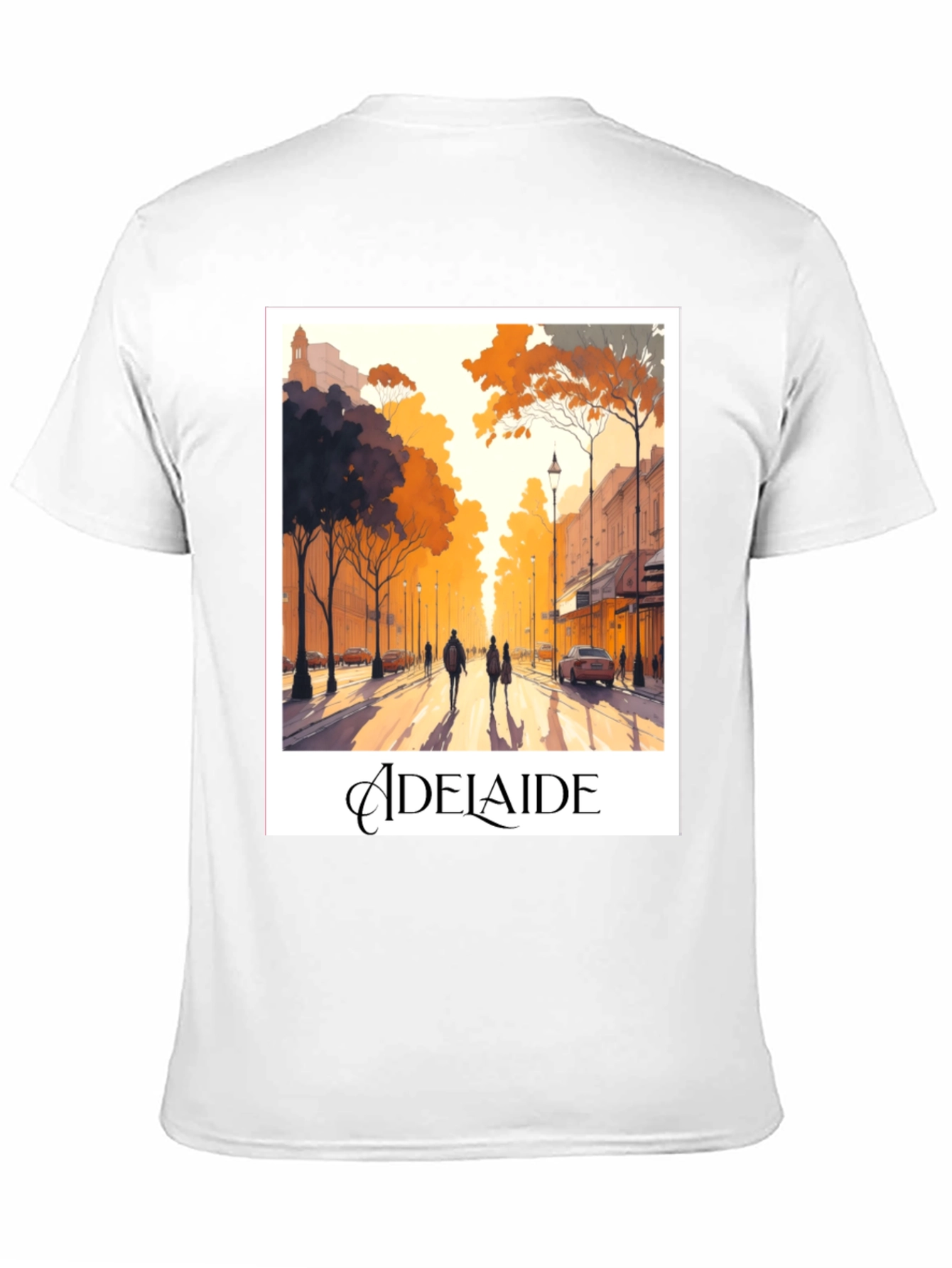 Adelaide Street Scene Graphic Tee