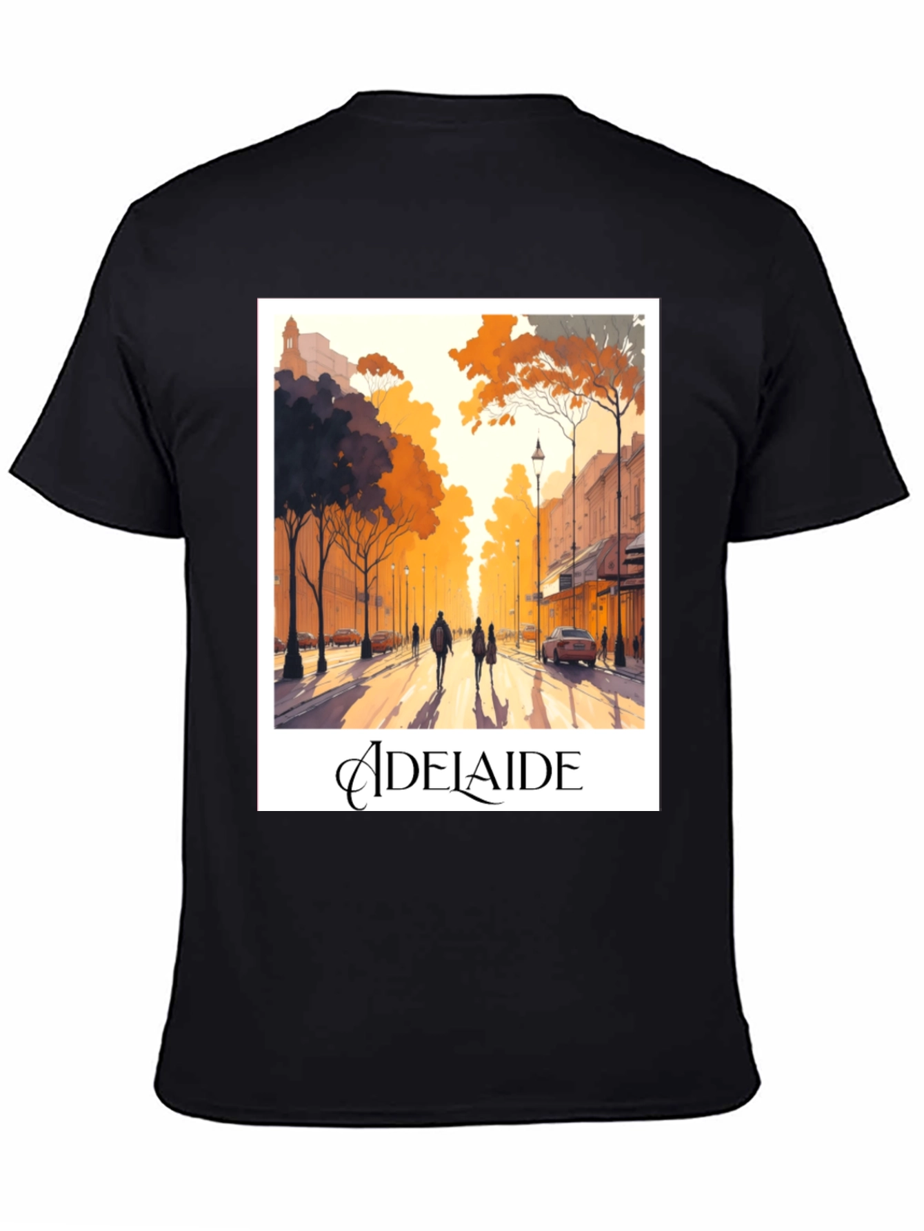 Adelaide Street Scene Graphic Tee